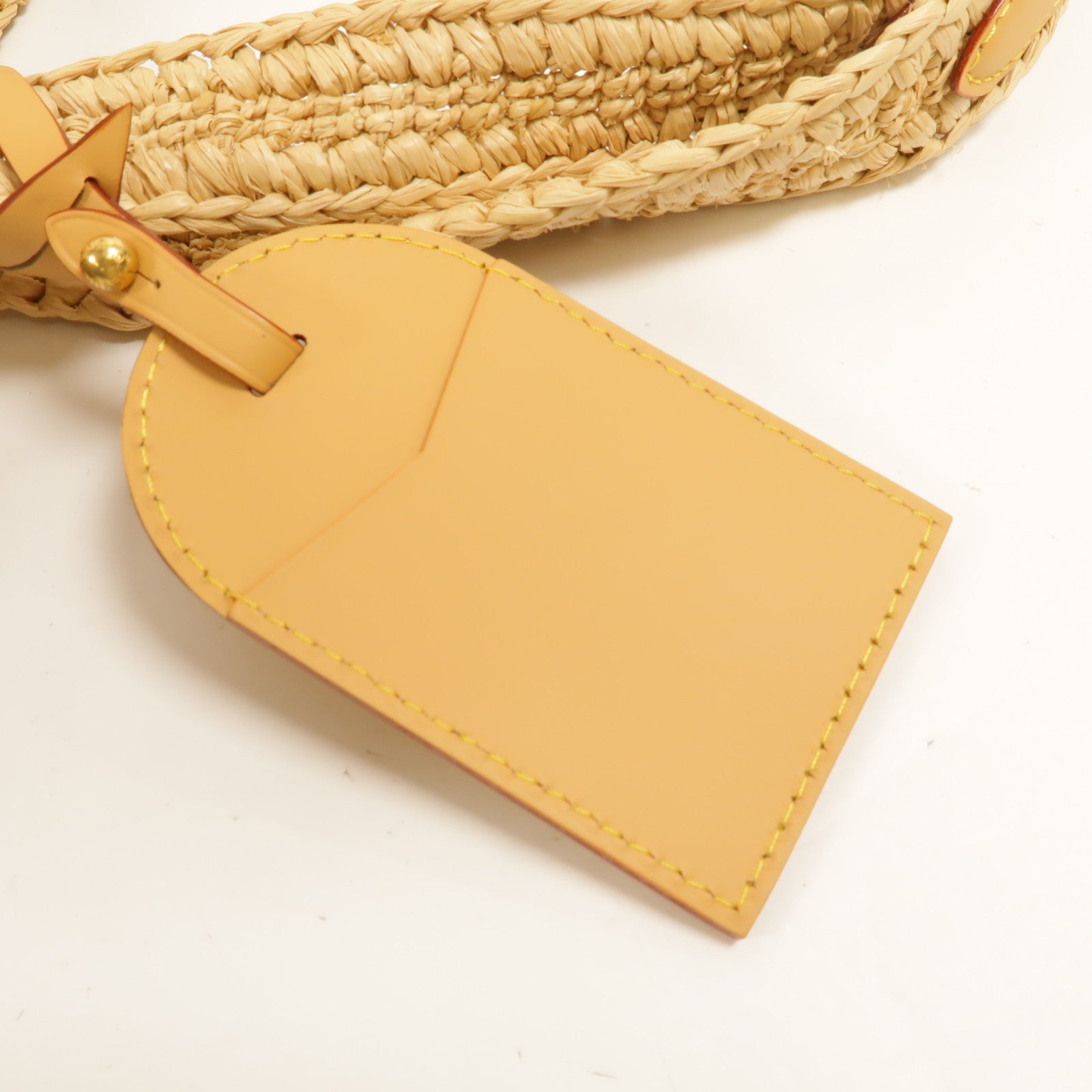 LOUIS VUITTON Raffia Summer Shopper Tote MM肩背袋