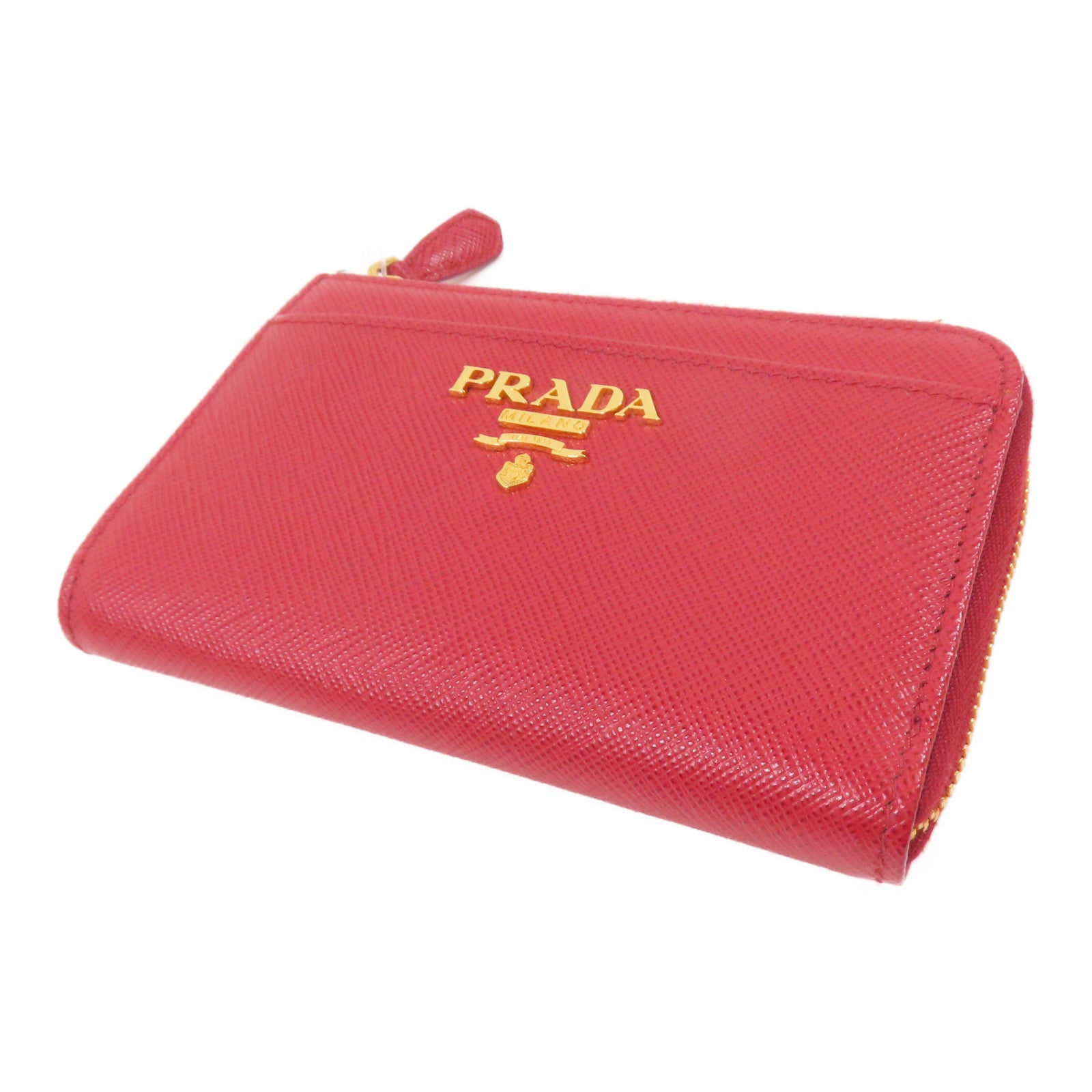 PRADA 【激減優惠】Saffiano皮革Key Holder/Coin Case鎖匙包/零錢包