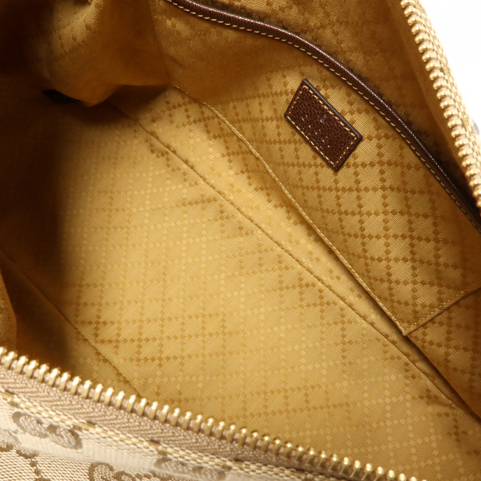 GUCCI 帆布Half Horsebit Medium肩背袋