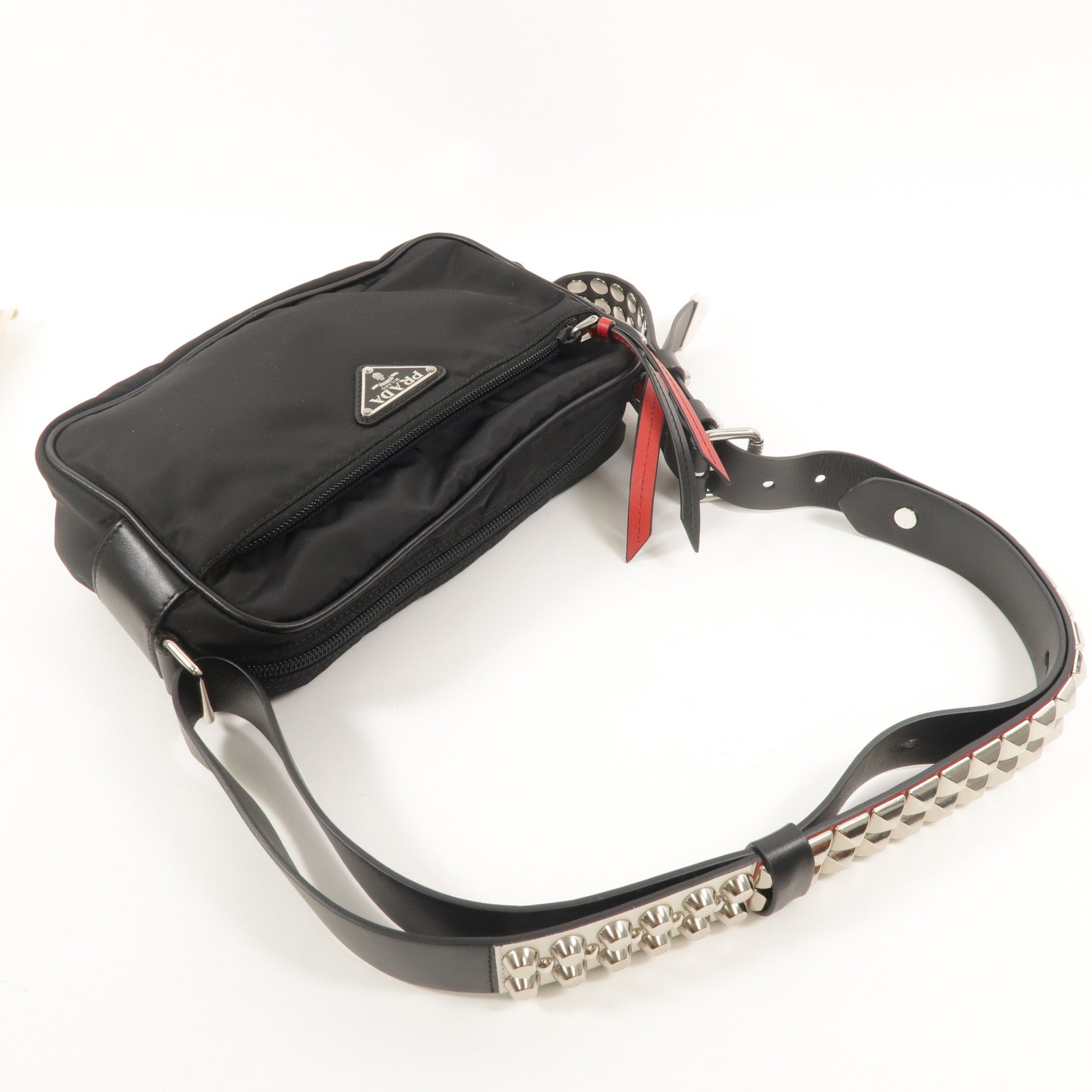 PRADA 尼龍New Vela Shoulder Bag肩背袋