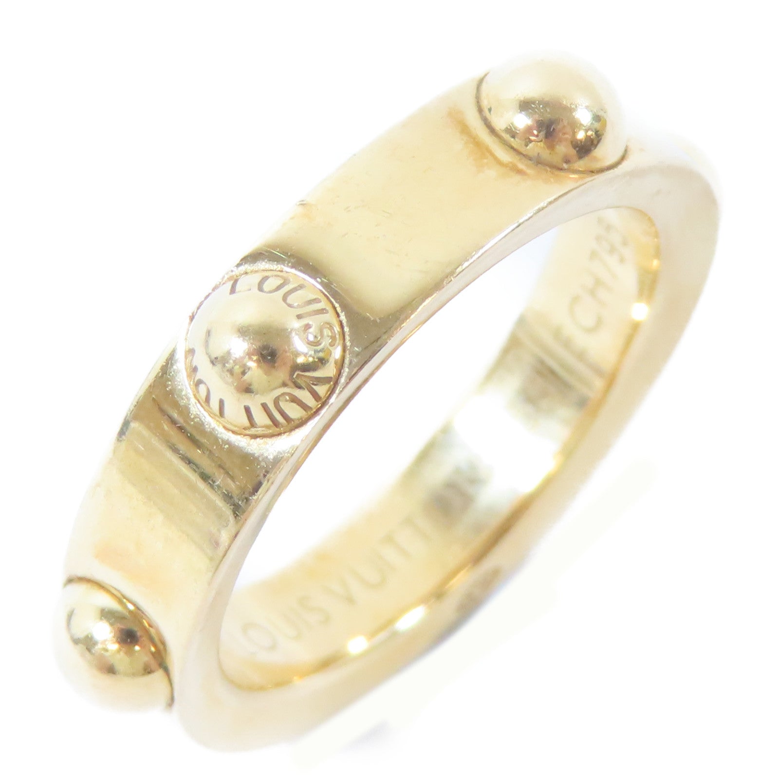 JEWELRY 18K黃金Empreinte Ring戒指Louis Vuitton#55/US#7.25cm