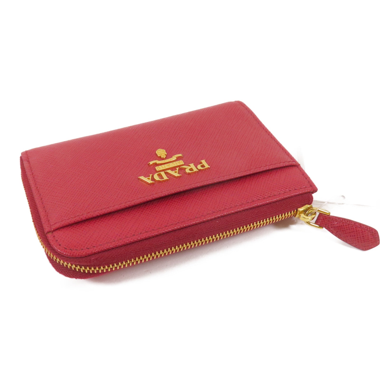 PRADA 【激減優惠】Saffiano皮革Key Holder/Coin Case鎖匙包/零錢包