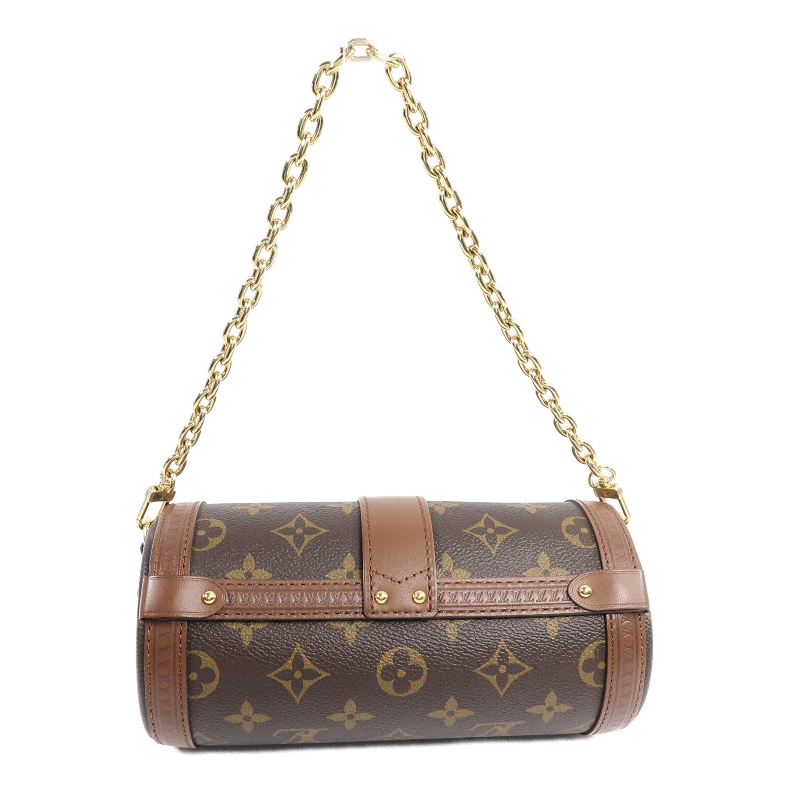 LOUIS VUITTON Monogram Papillon Trunk手挽肩背兩用袋