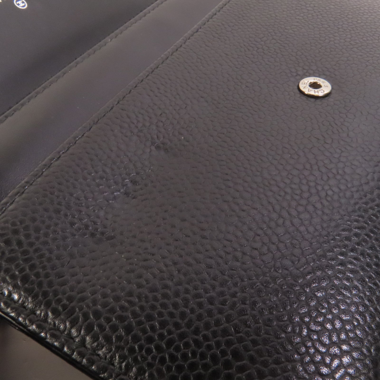 CHANEL 牛皮皮革WOC Wallet On Chain鏈帶肩背袋