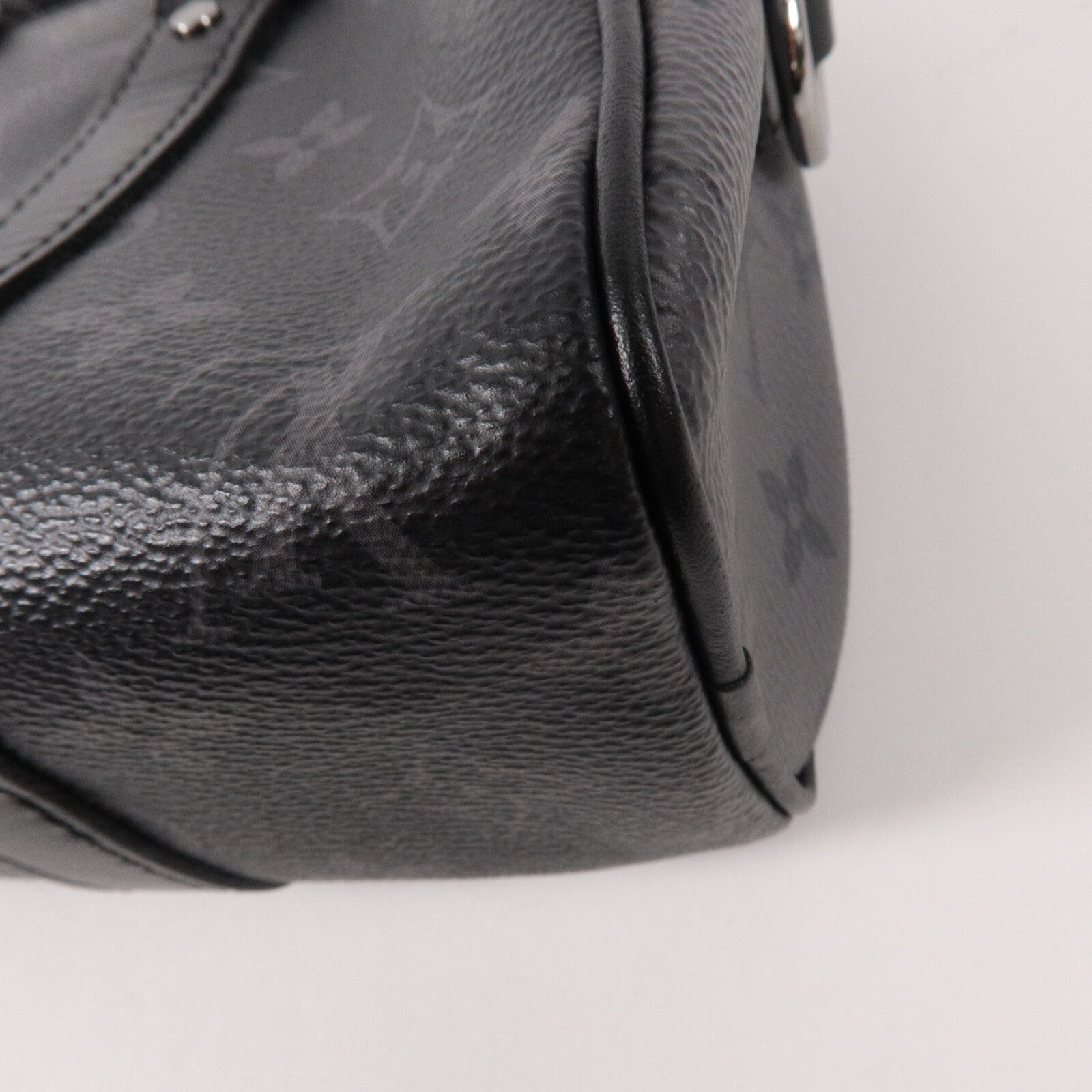 LOUIS VUITTON Monogram Eclipse Keepall XS手挽肩背兩用袋