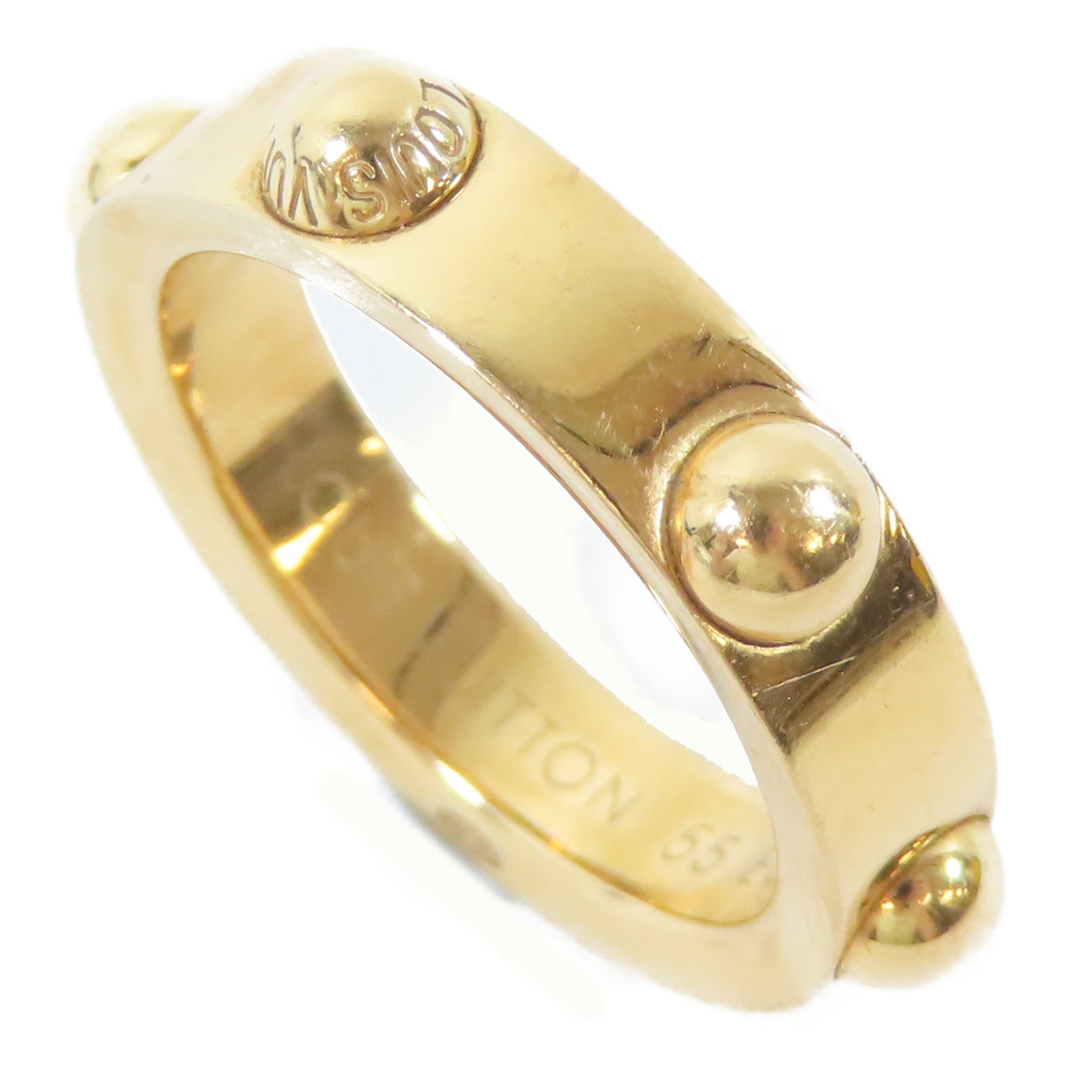 JEWELRY 18K黃金Empreinte Ring戒指Louis Vuitton#55/US#7.25cm