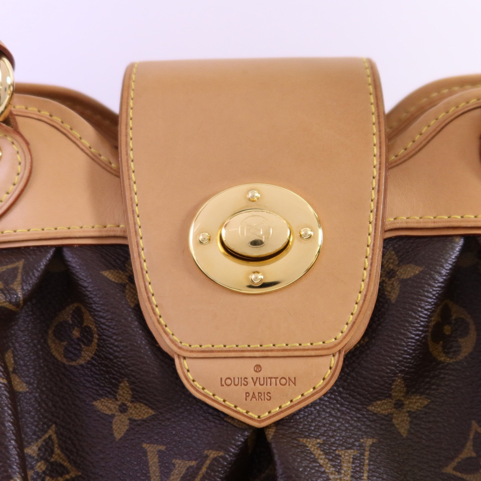 LOUIS VUITTON Monogram Boetie MM金扣肩背袋