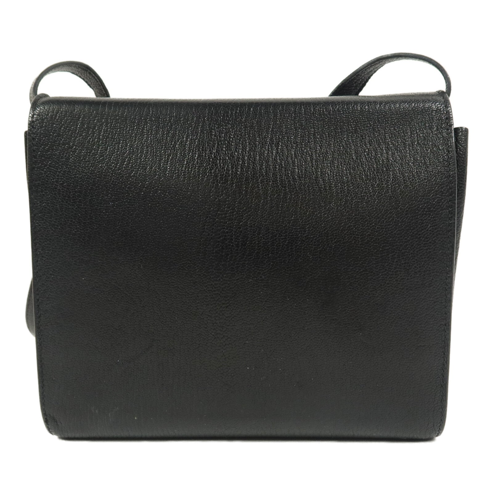 HERMES Chevre皮革Clic 16肩背袋Noir