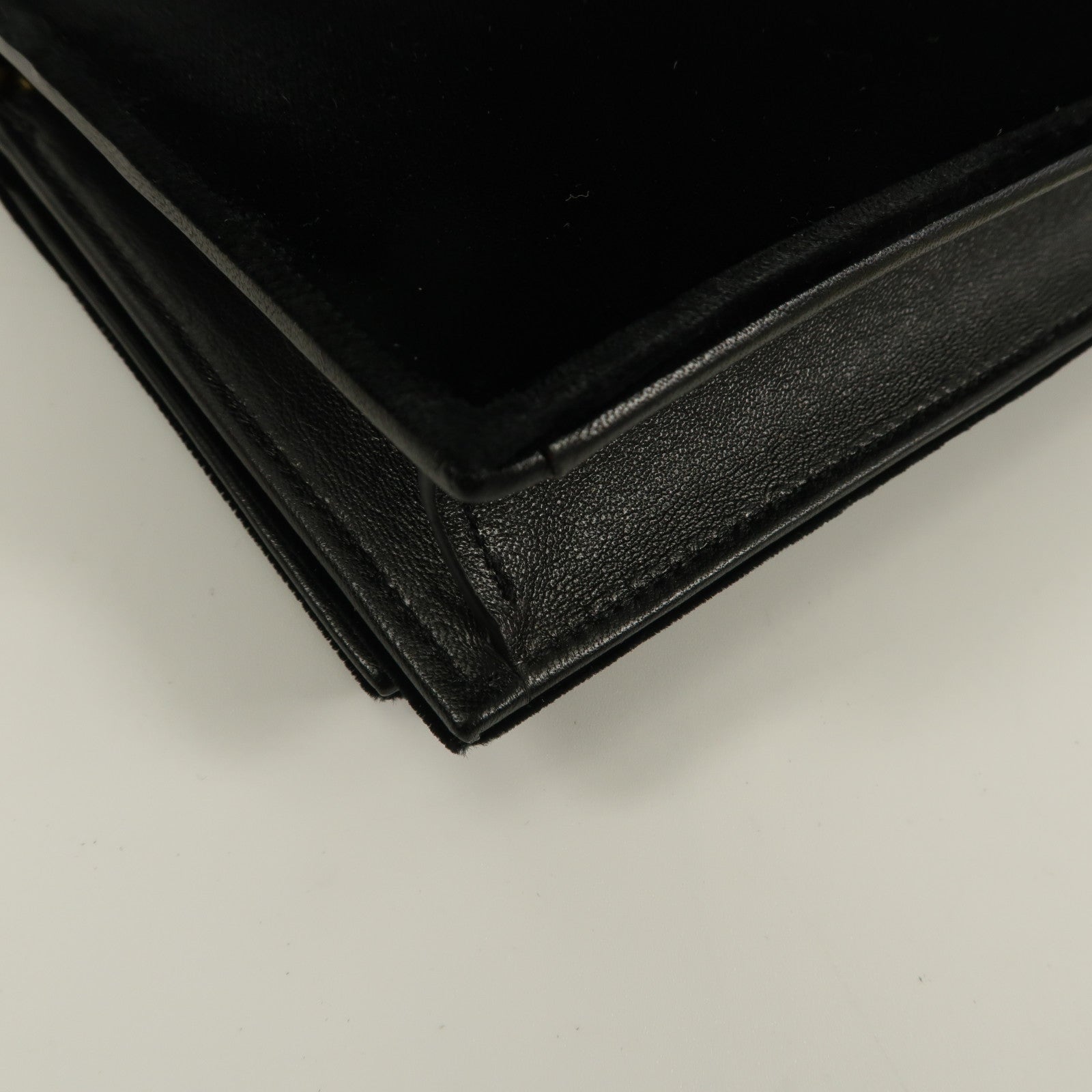 SAINT LAURENT 天鵝絨Crossbody Shoulder Bag鏈帶肩背袋