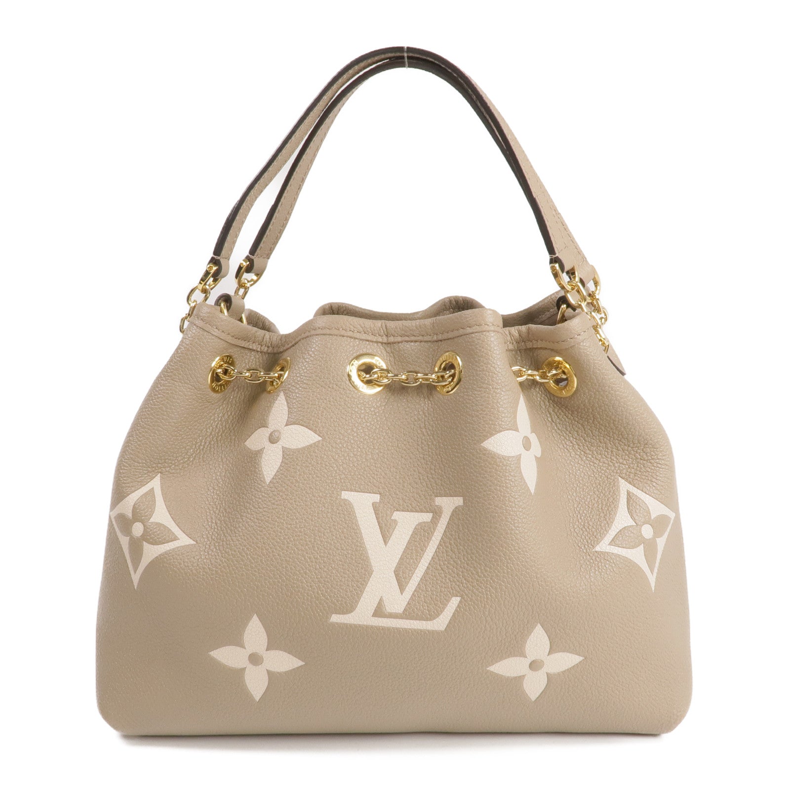 LOUIS VUITTON Monogram Empreinte金扣鏈帶手挽肩背兩用袋