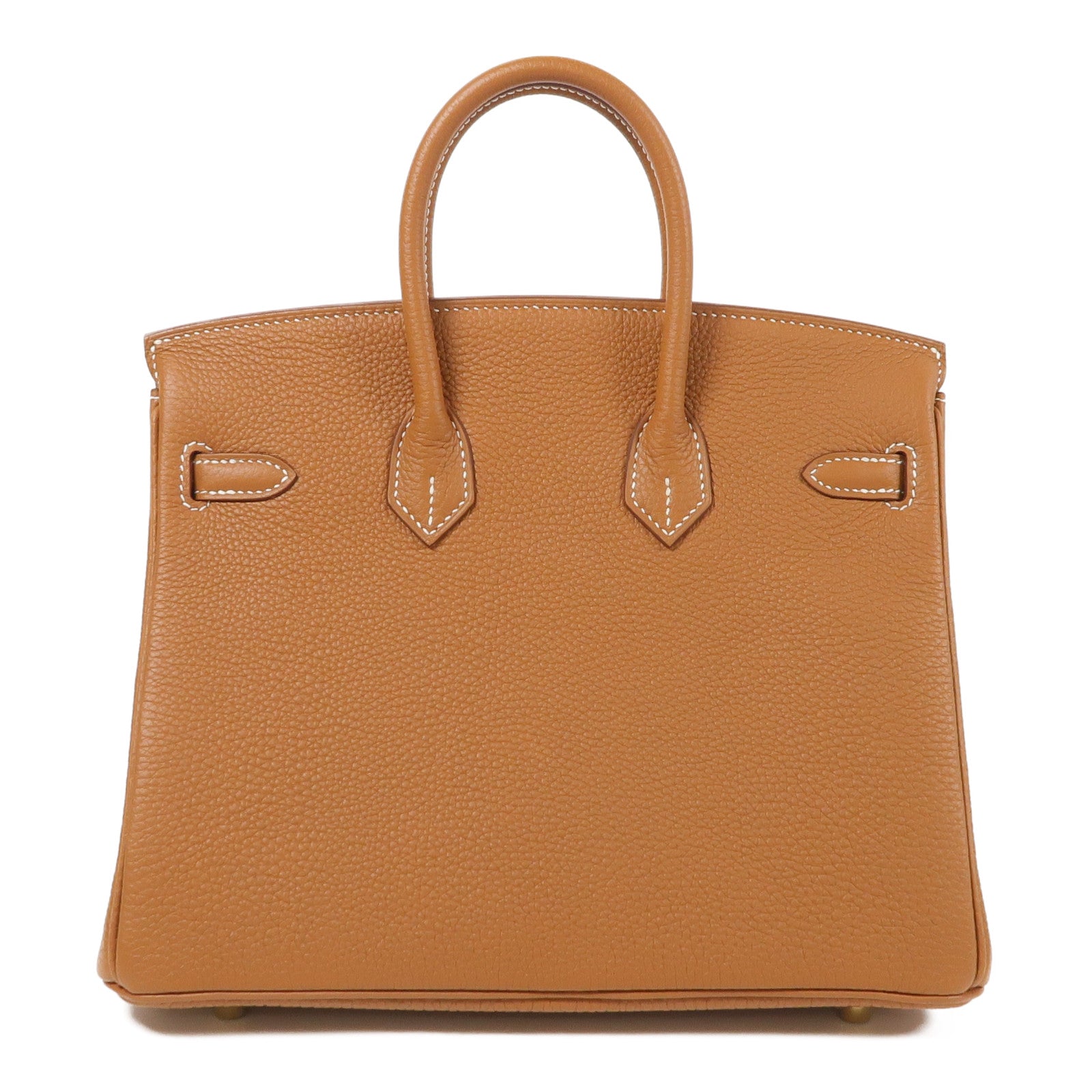 HERMES Togo皮革Birkin 25金扣手挽袋Gold