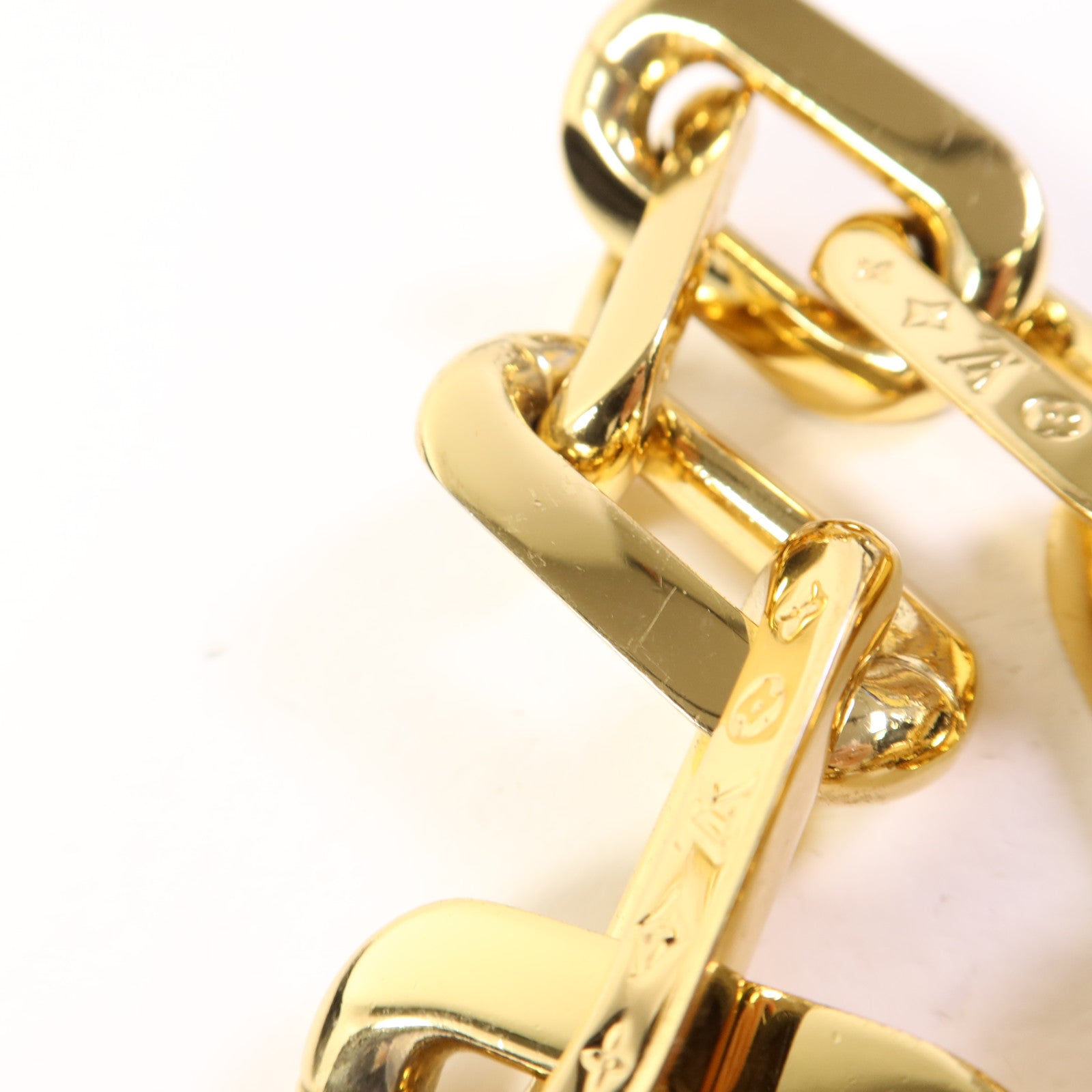 LOUIS VUITTON Monogram Embossed Coussin BB金扣鏈帶手挽肩背兩用袋