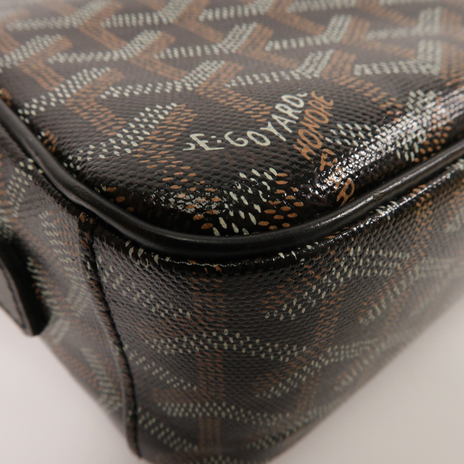 GOYARD 塗層帆布Sac Cap-Vert PM肩背袋