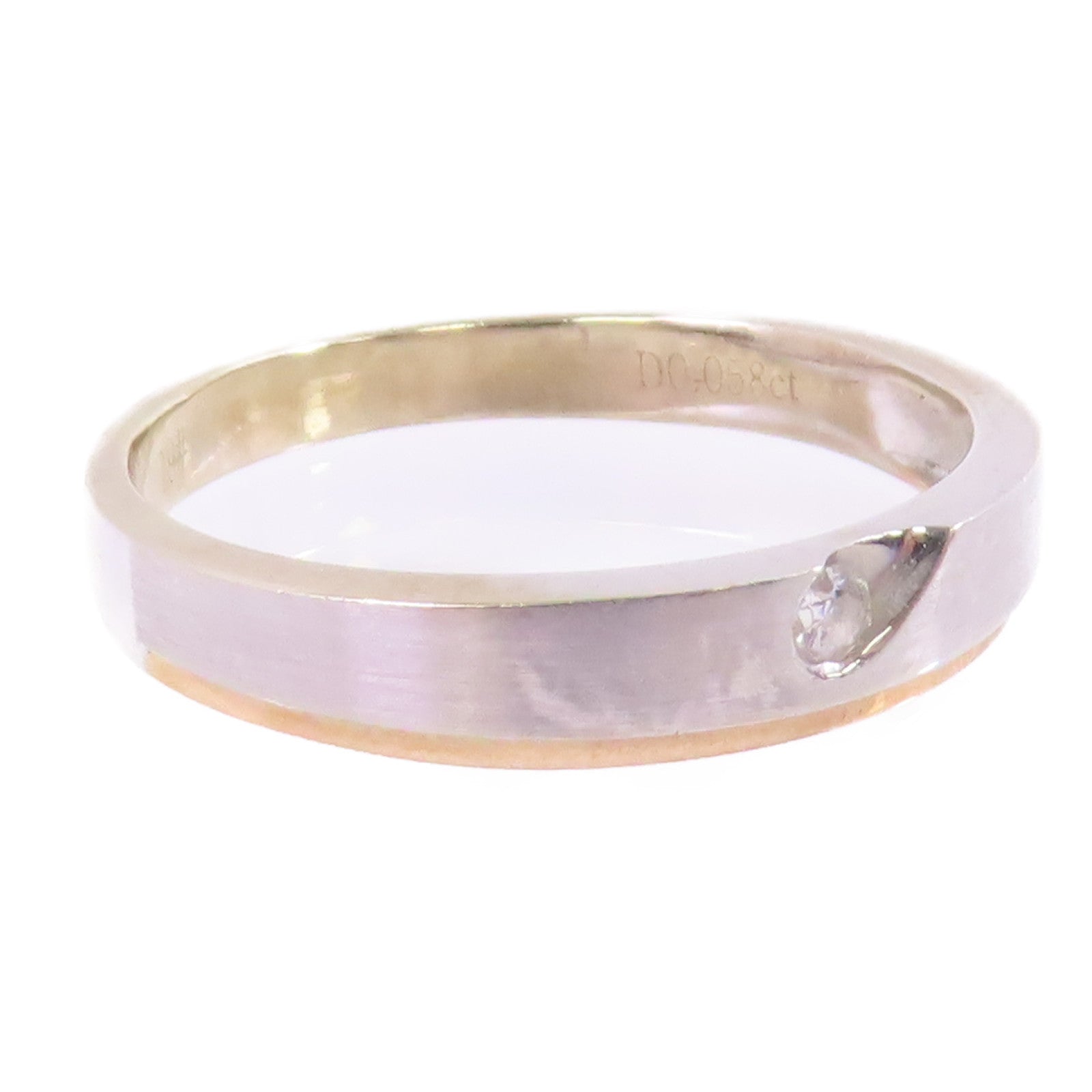 JEWELRY 18K白金/玫瑰金/鑽石Diamond Ring戒指US#9.25