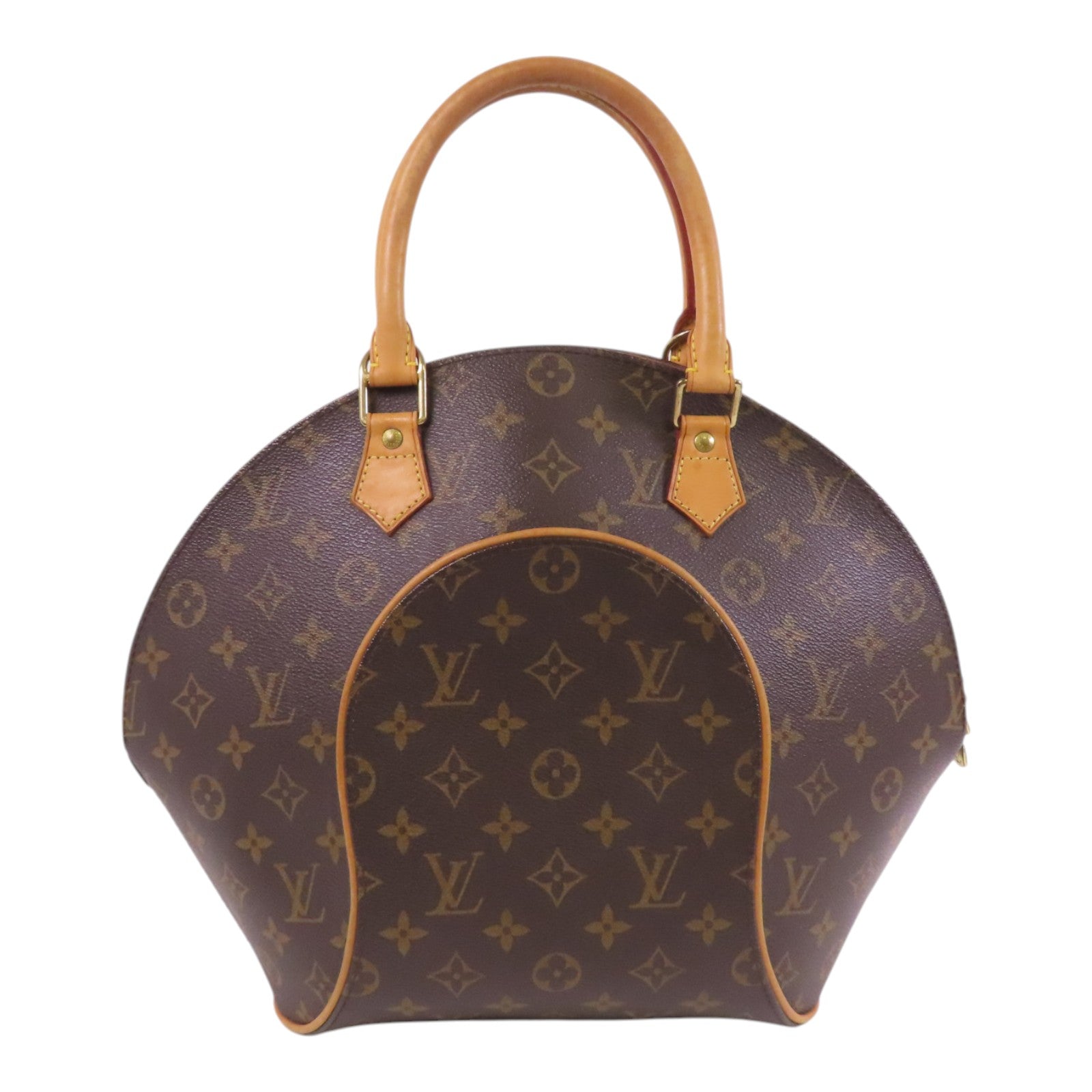 LOUIS VUITTON Monogram Elipse MM金扣手挽袋