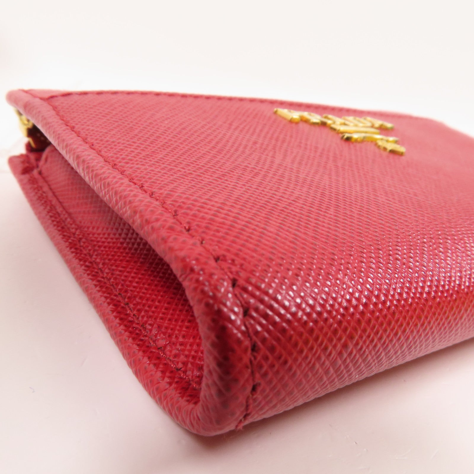 PRADA 【激減優惠】Saffiano皮革Key Holder/Coin Case鎖匙包/零錢包