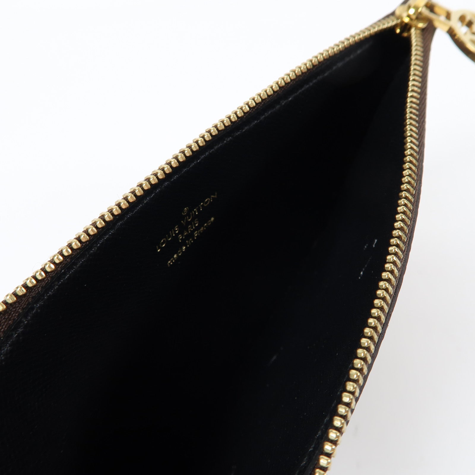 LOUIS VUITTON Monogram Giant Pouch金扣手拿包啡色