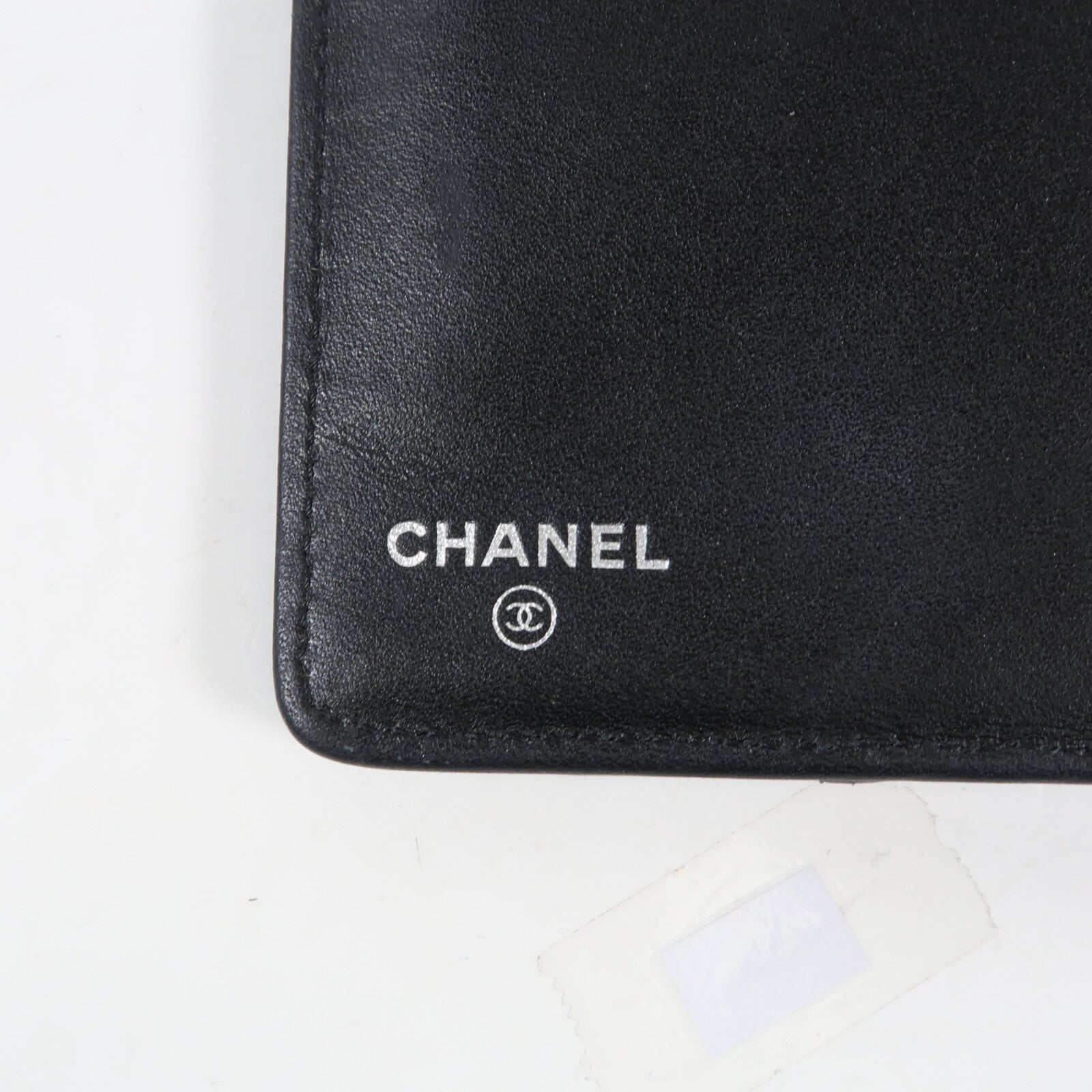 CHANEL 牛皮皮革Long Wallet金扣長錢包