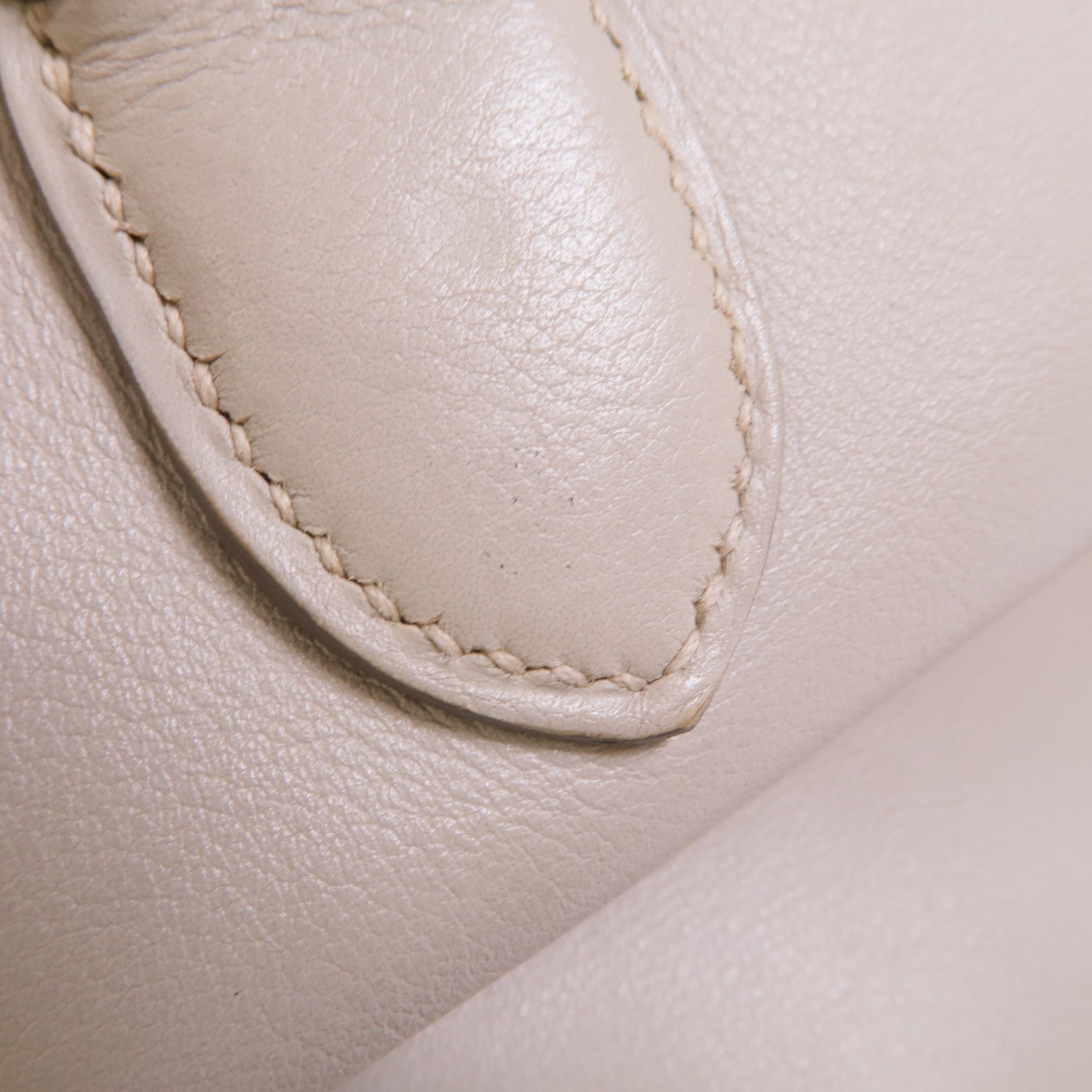 HERMES Swift皮革Tool Box 26銀扣手挽肩背兩用袋Pearl Grey