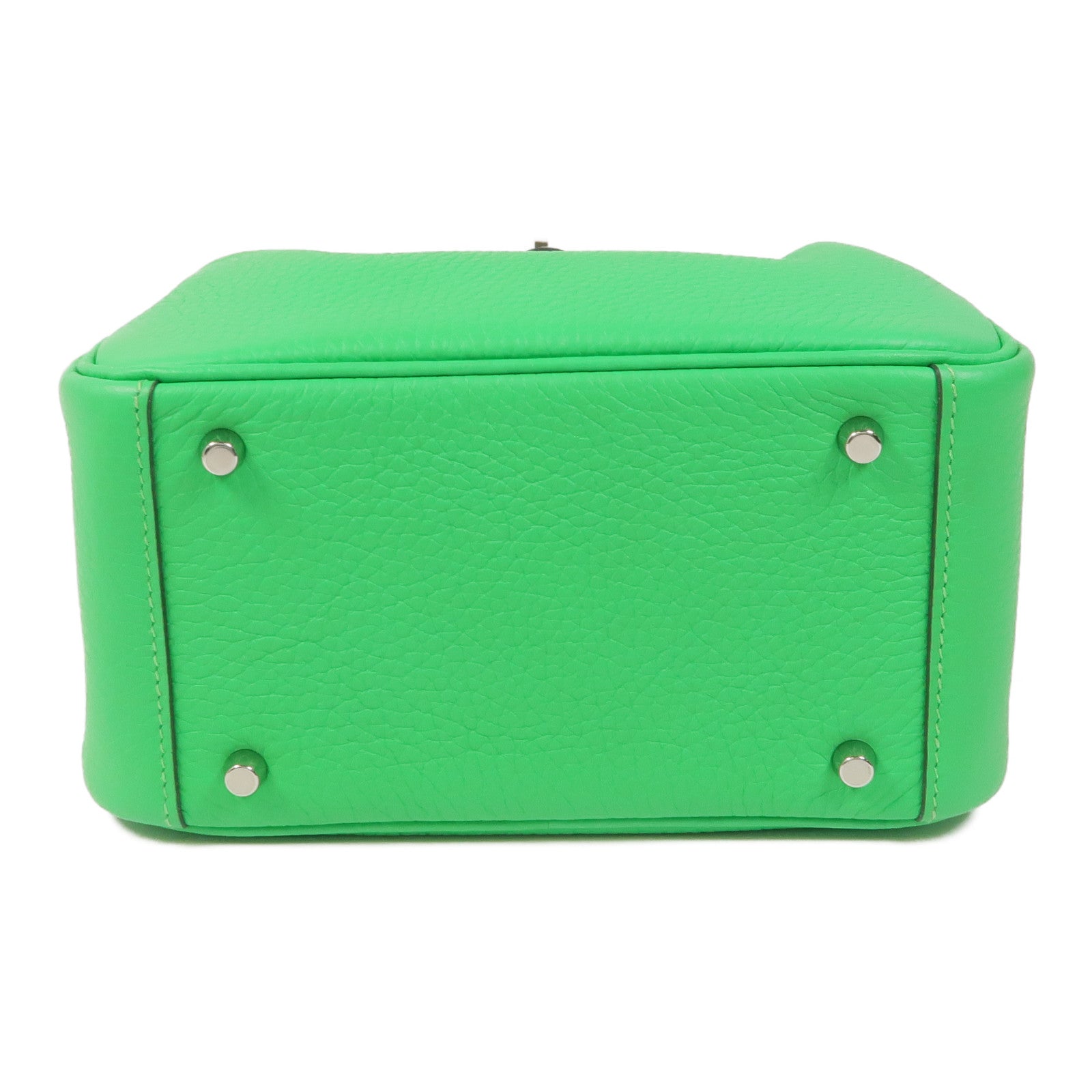 HERMES Clemence皮革Mini Lindy金扣手挽肩背兩用袋Veil Comic