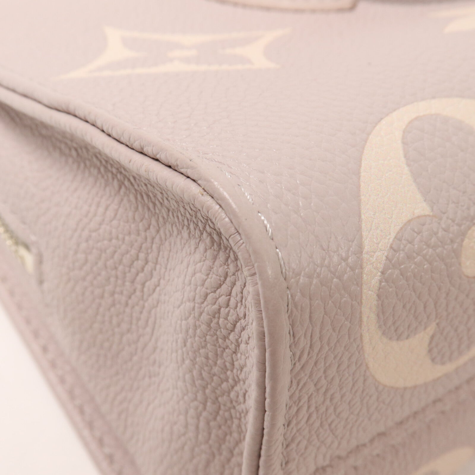 LOUIS VUITTON Monogram Empreinte On The Go East West鏈帶手挽肩背兩用袋