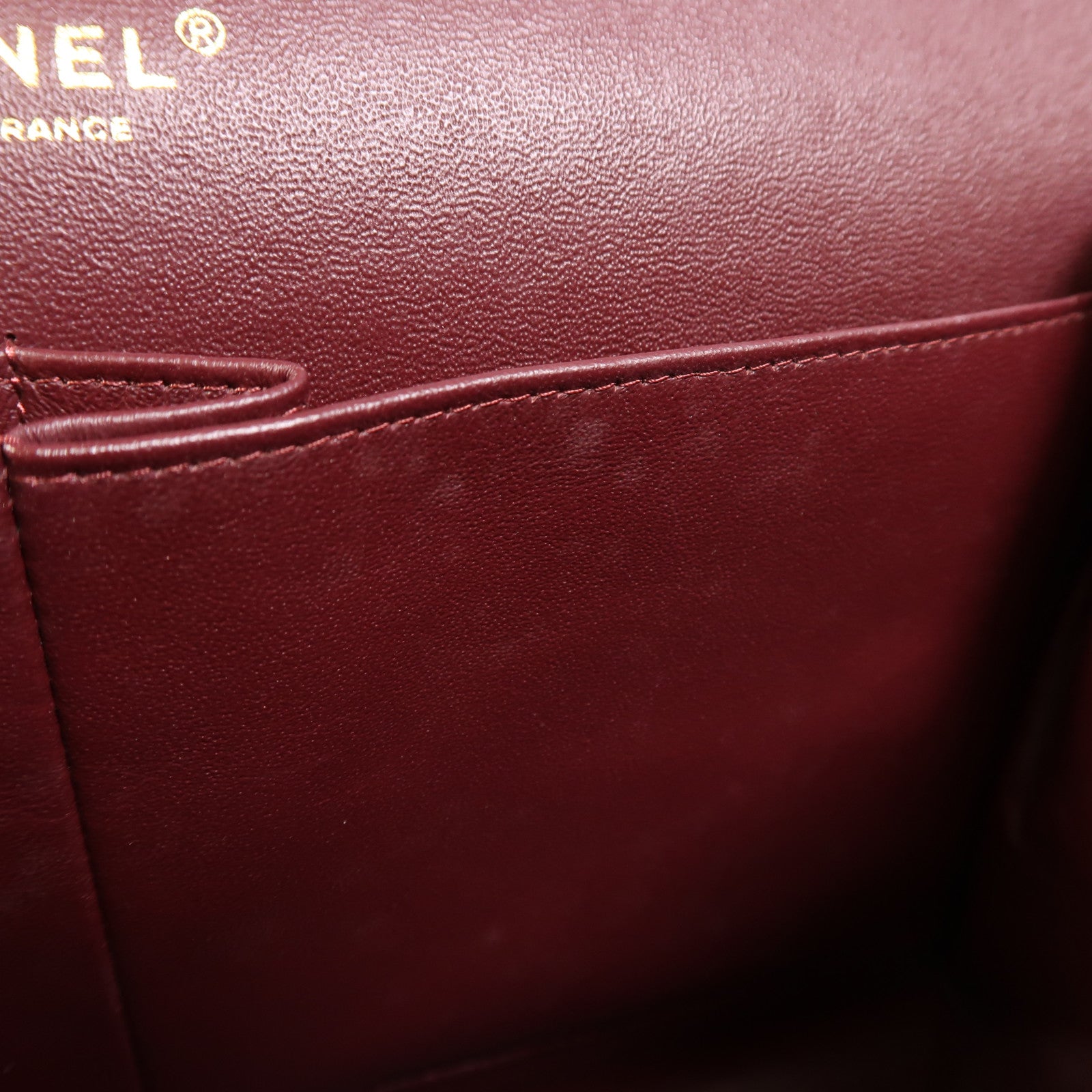 CHANEL 羊皮皮革Large Classic金扣鏈帶肩背袋