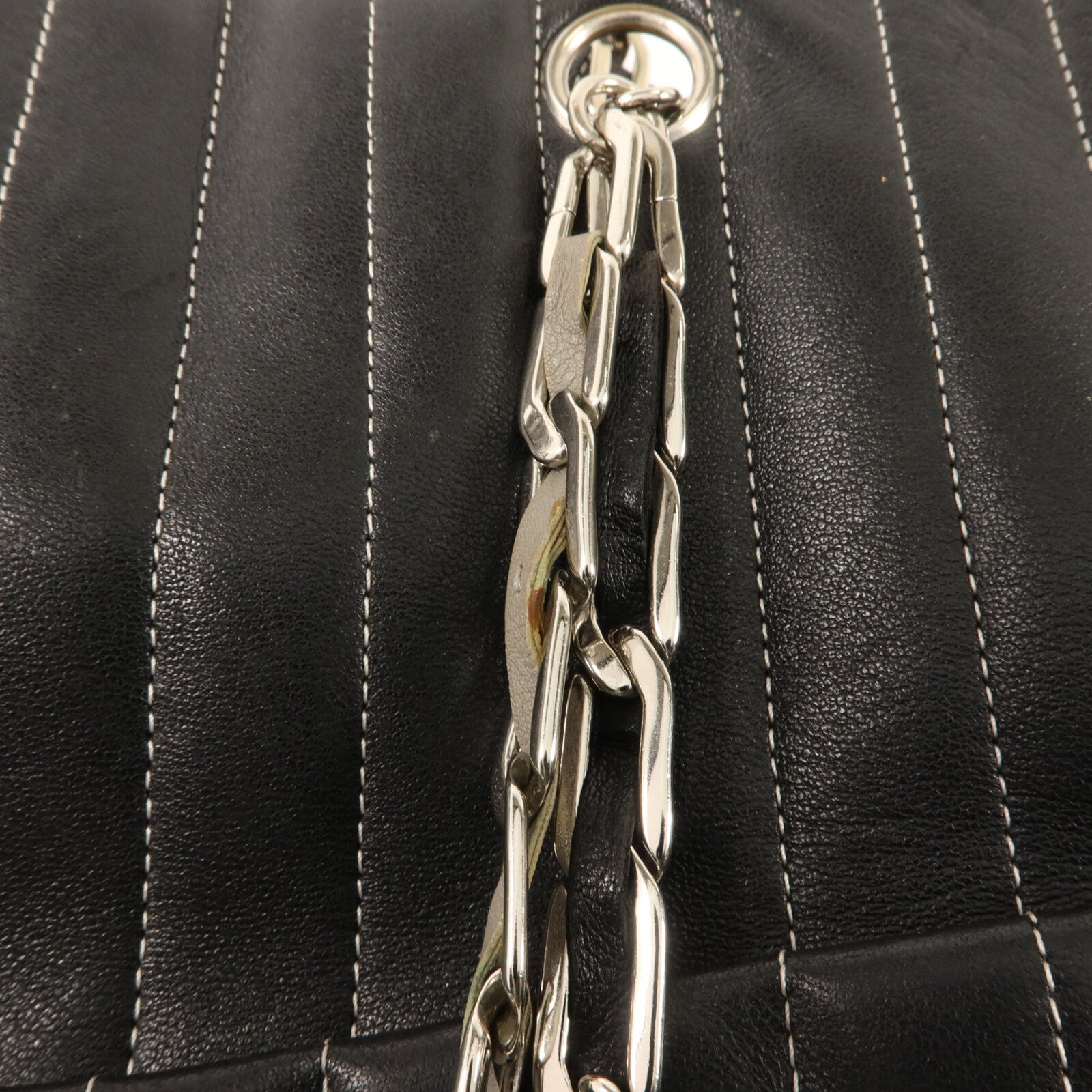 CHANEL 羊皮皮革New Mademoiselle Tote鏈帶肩背袋