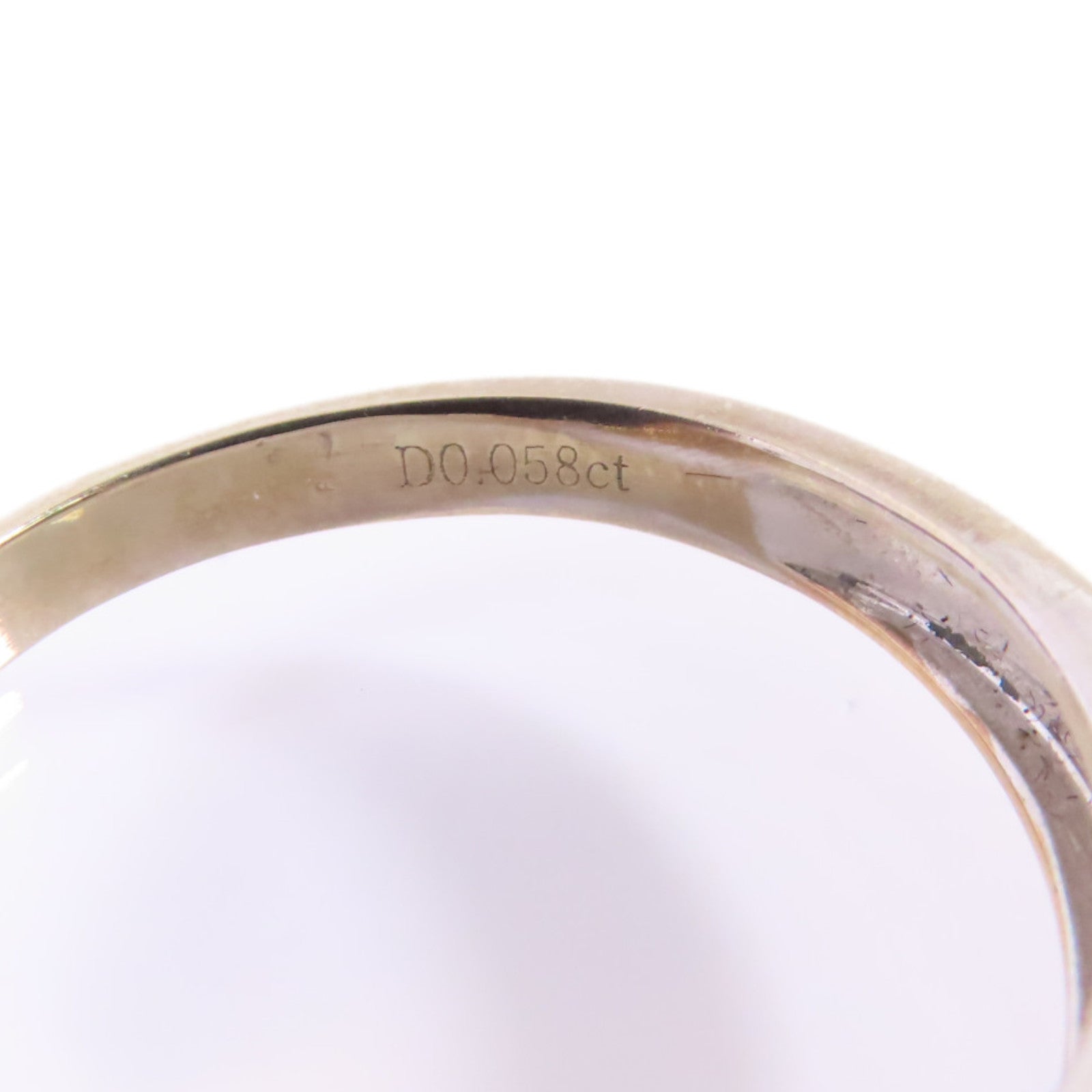 JEWELRY 18K白金/玫瑰金/鑽石Diamond Ring戒指US#9.25
