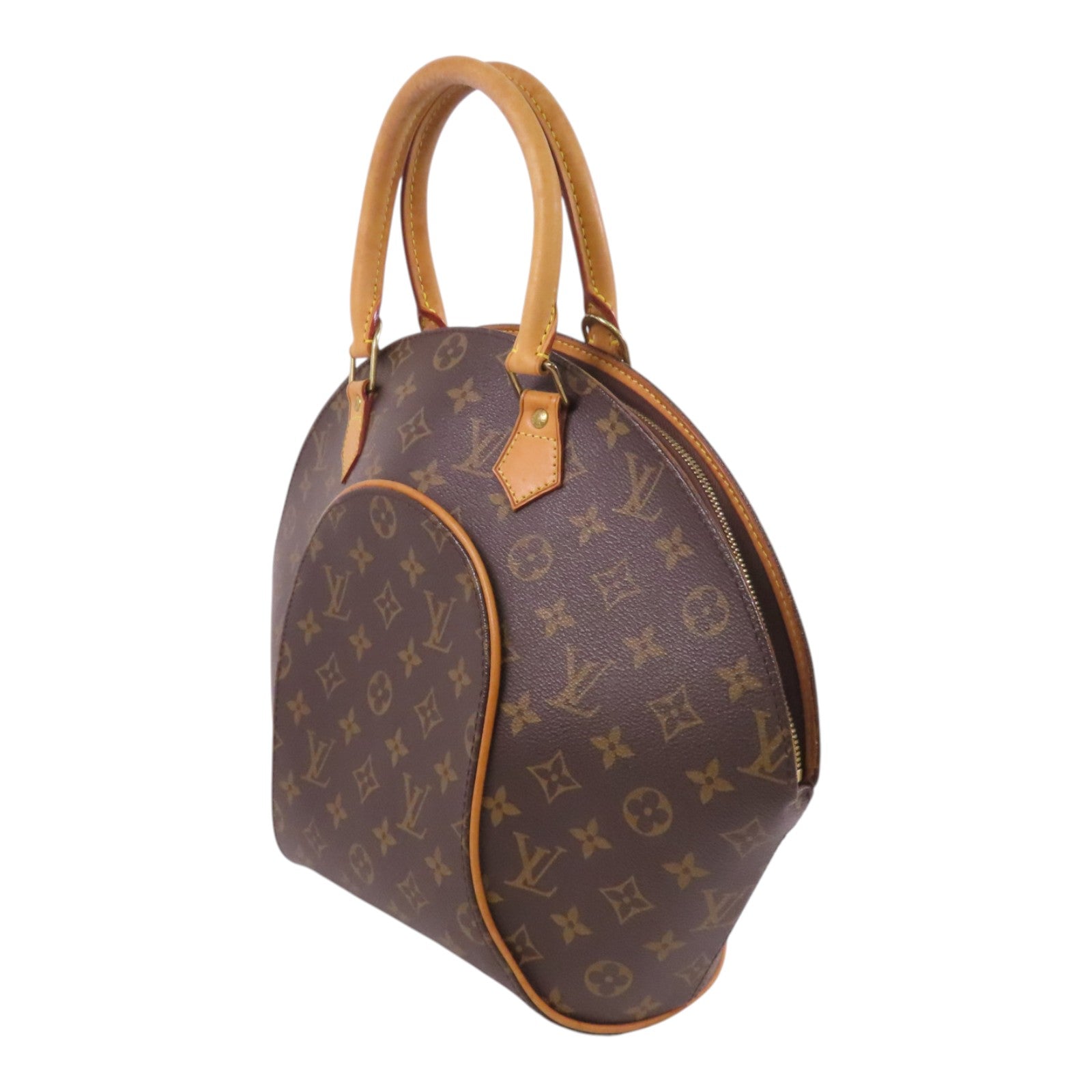 LOUIS VUITTON Monogram Elipse MM金扣手挽袋