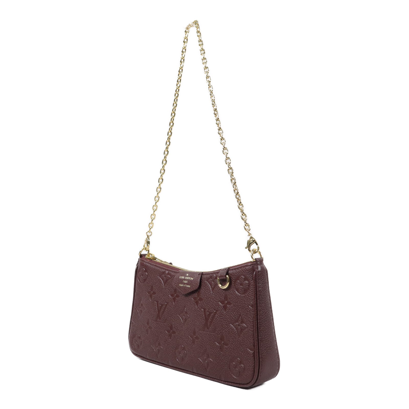 LOUIS VUITTON Monogram Empreinte Easy Pouch On Strap手挽肩背兩用袋