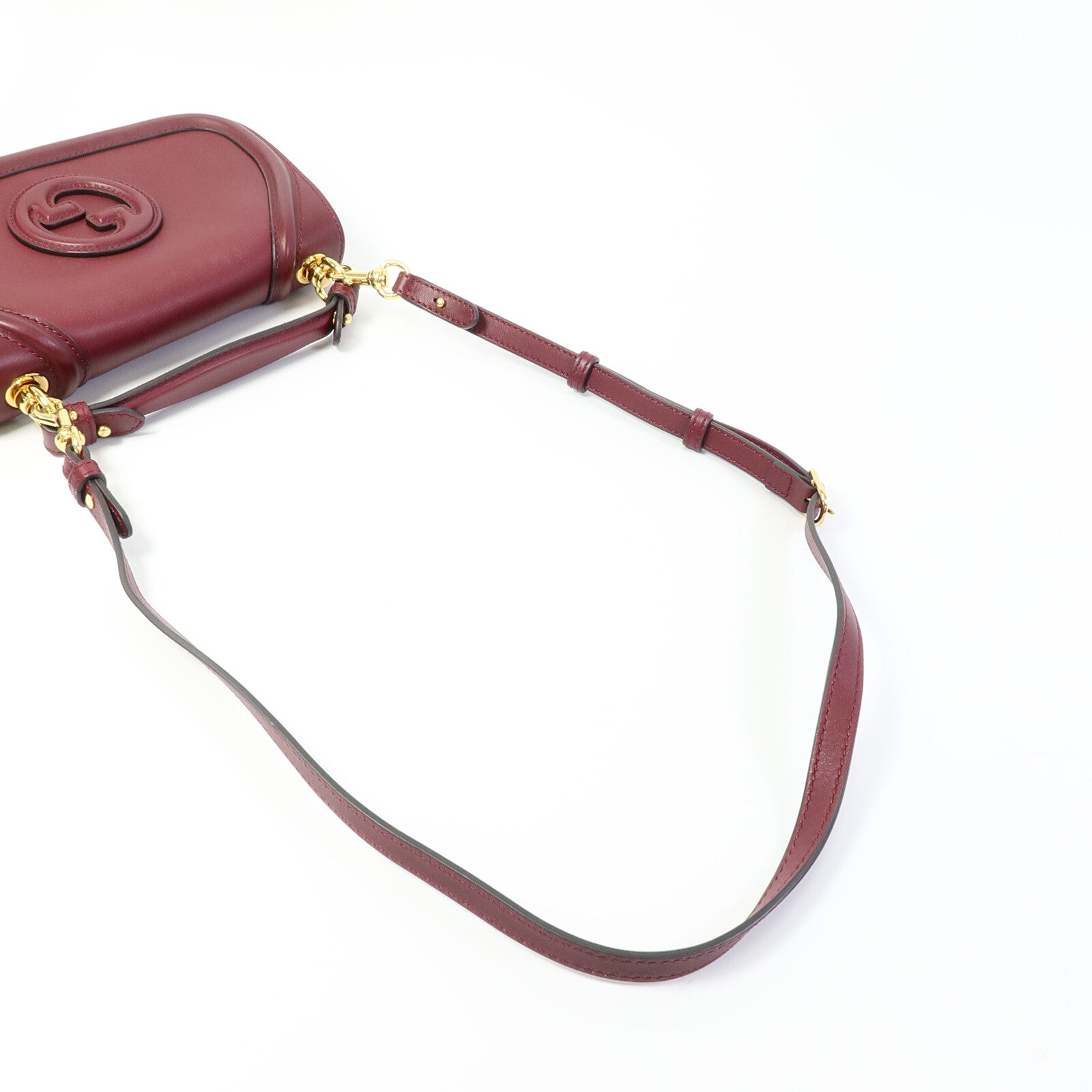 GUCCI 牛皮皮革Medium Blondie手挽肩背兩用袋