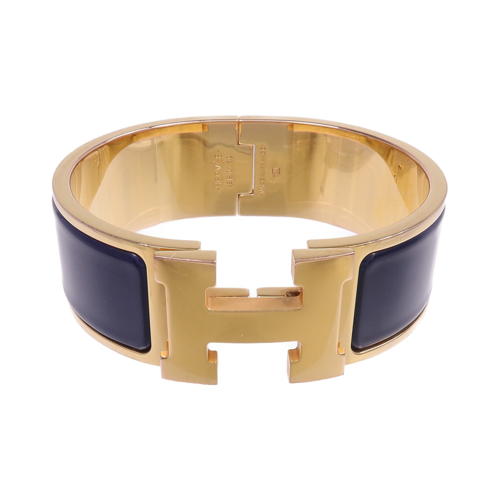 HERMES 金屬/琺瑯Clic Clac H手鐲