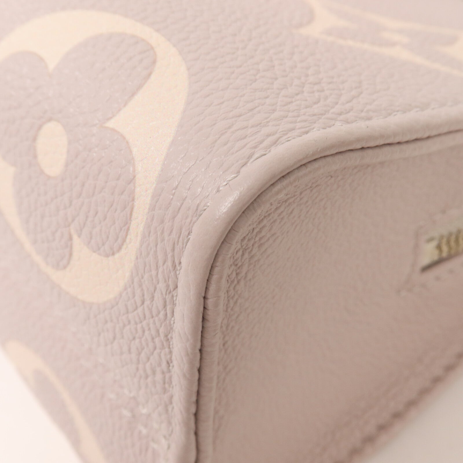 LOUIS VUITTON Monogram Empreinte On The Go East West鏈帶手挽肩背兩用袋