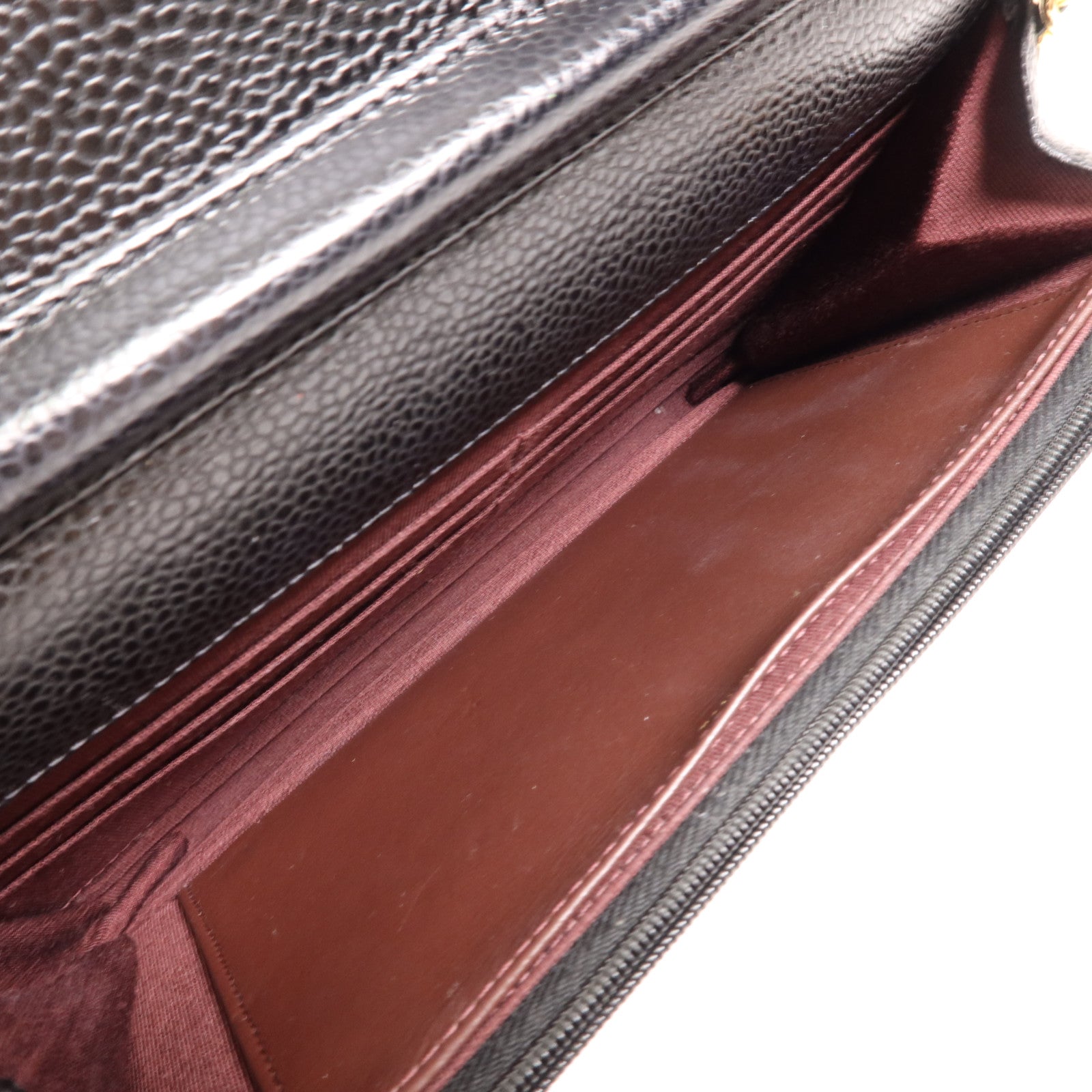 CHANEL 牛皮皮革WOC Wallet On Chain金扣鏈帶肩背袋