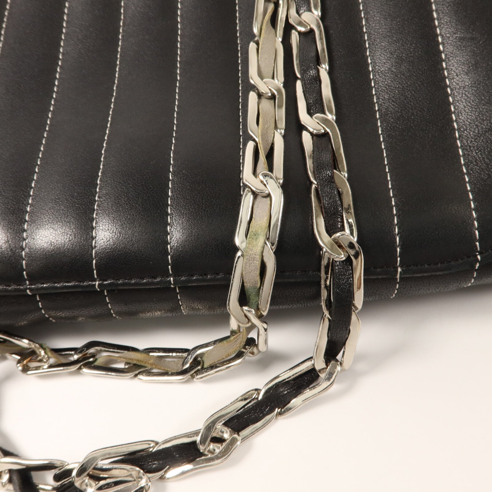 CHANEL 羊皮皮革New Mademoiselle Tote鏈帶肩背袋