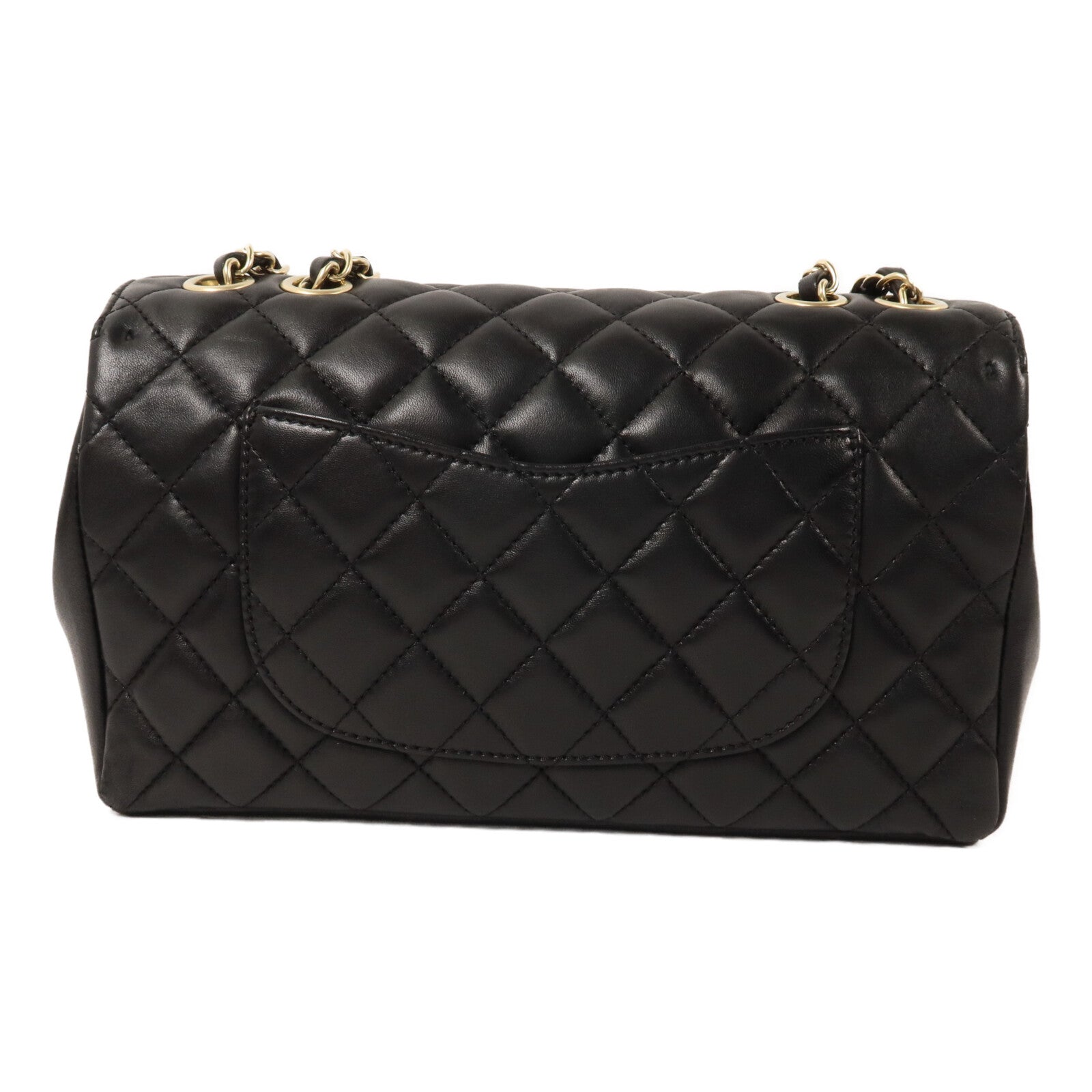 CHANEL 羊皮皮革Chain Shoulder Bag鏈帶肩背袋