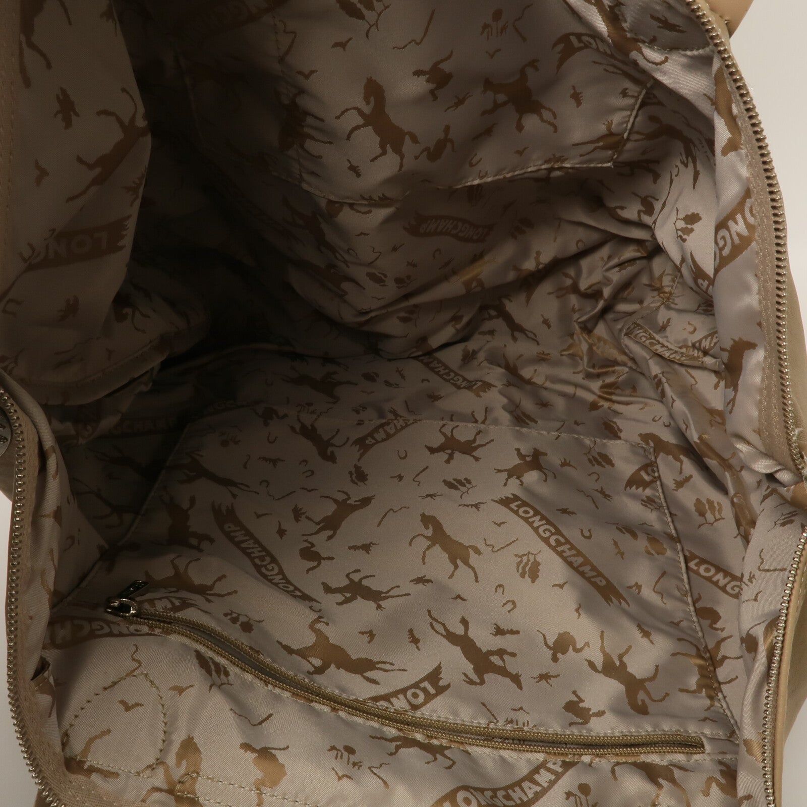 Longchamp 羊皮皮革2 Way Shoulder手挽肩背兩用袋
