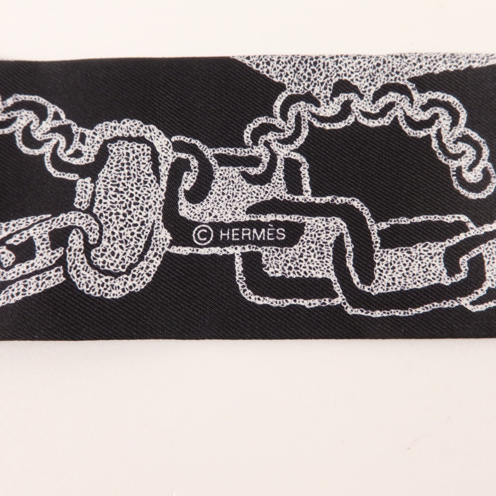 HERMES 絲質Twilly絲巾