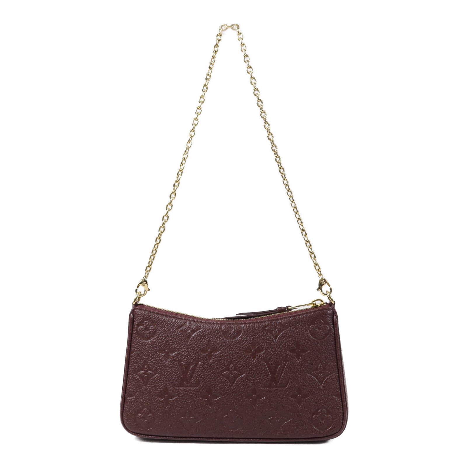 LOUIS VUITTON Monogram Empreinte Easy Pouch On Strap手挽肩背兩用袋