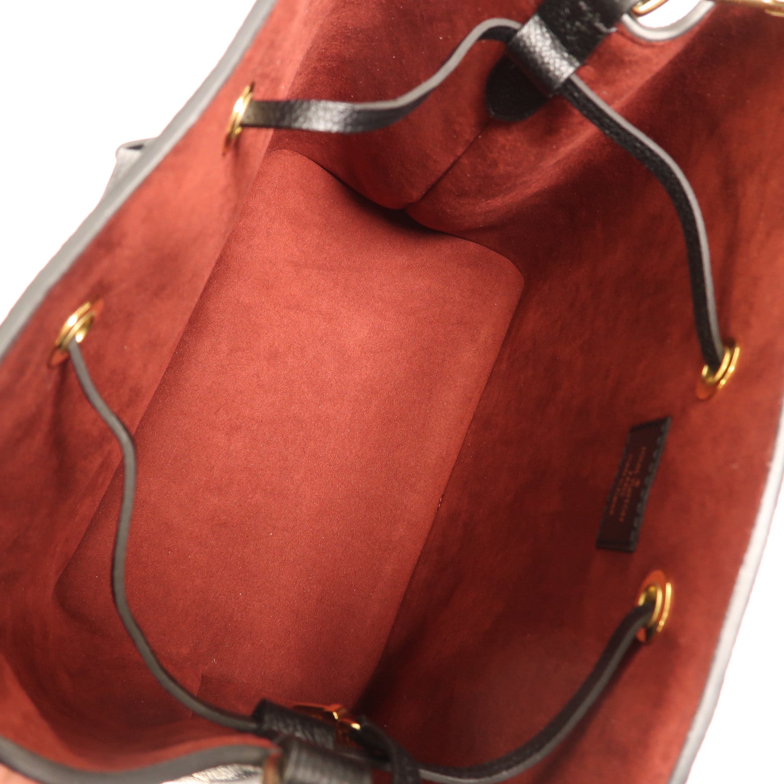 LOUIS VUITTON Monogram Empreinte Bicolor Neo Noe MM金扣手挽肩背兩用袋