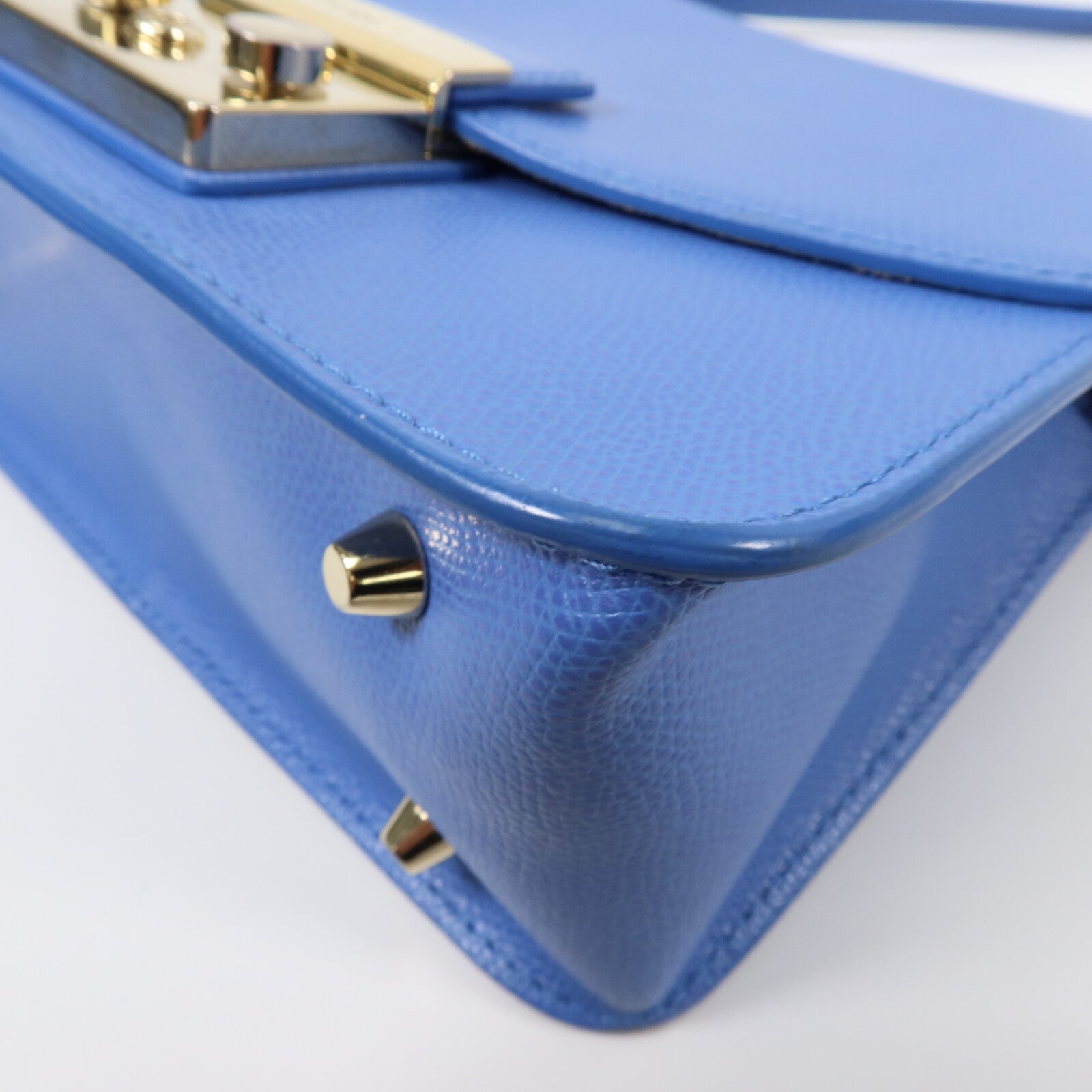 Furla 牛皮皮革Shoulder Bag鏈帶肩背袋
