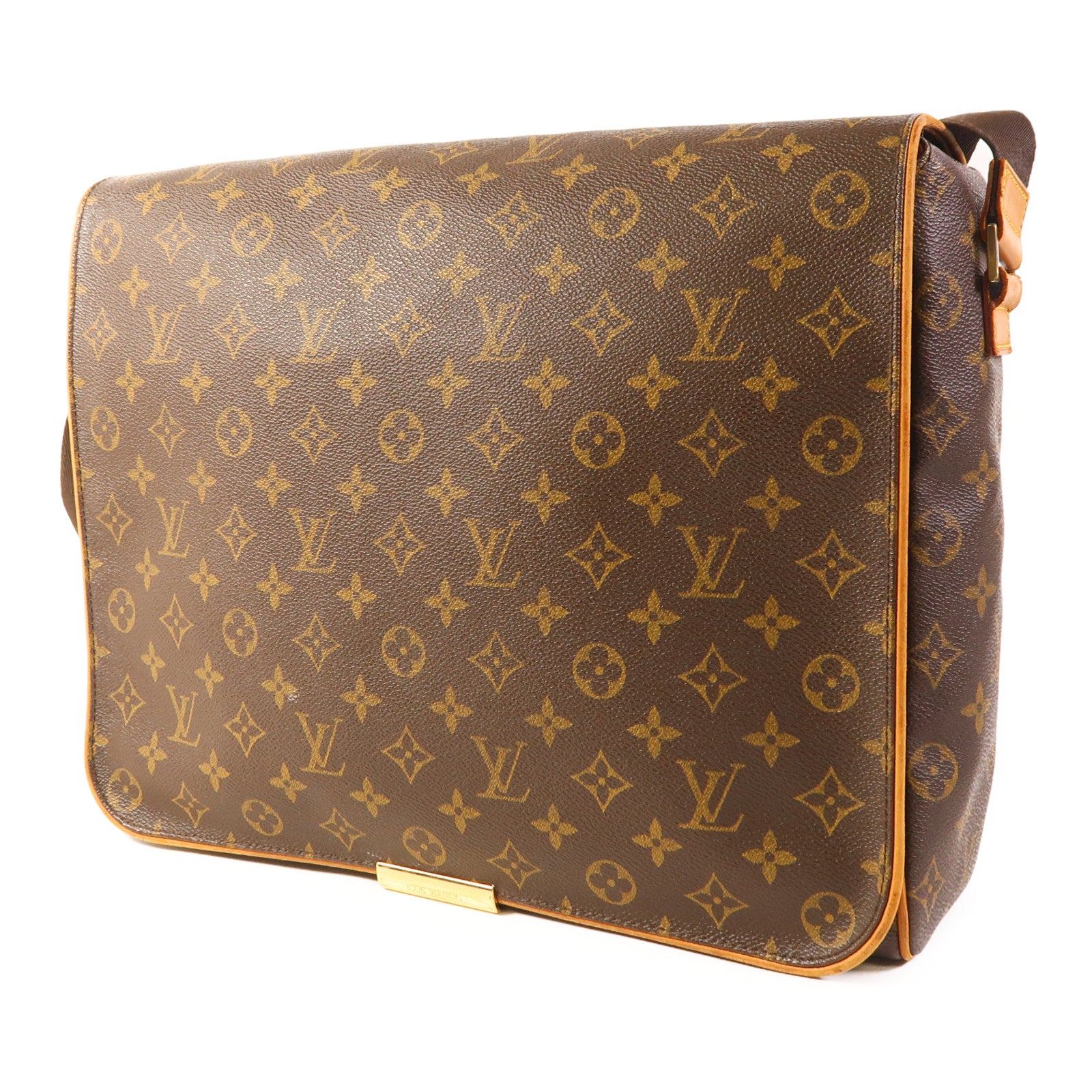 LOUIS VUITTON LV GHW Abbesses Shoulder Bag M45257 Monogram Brown