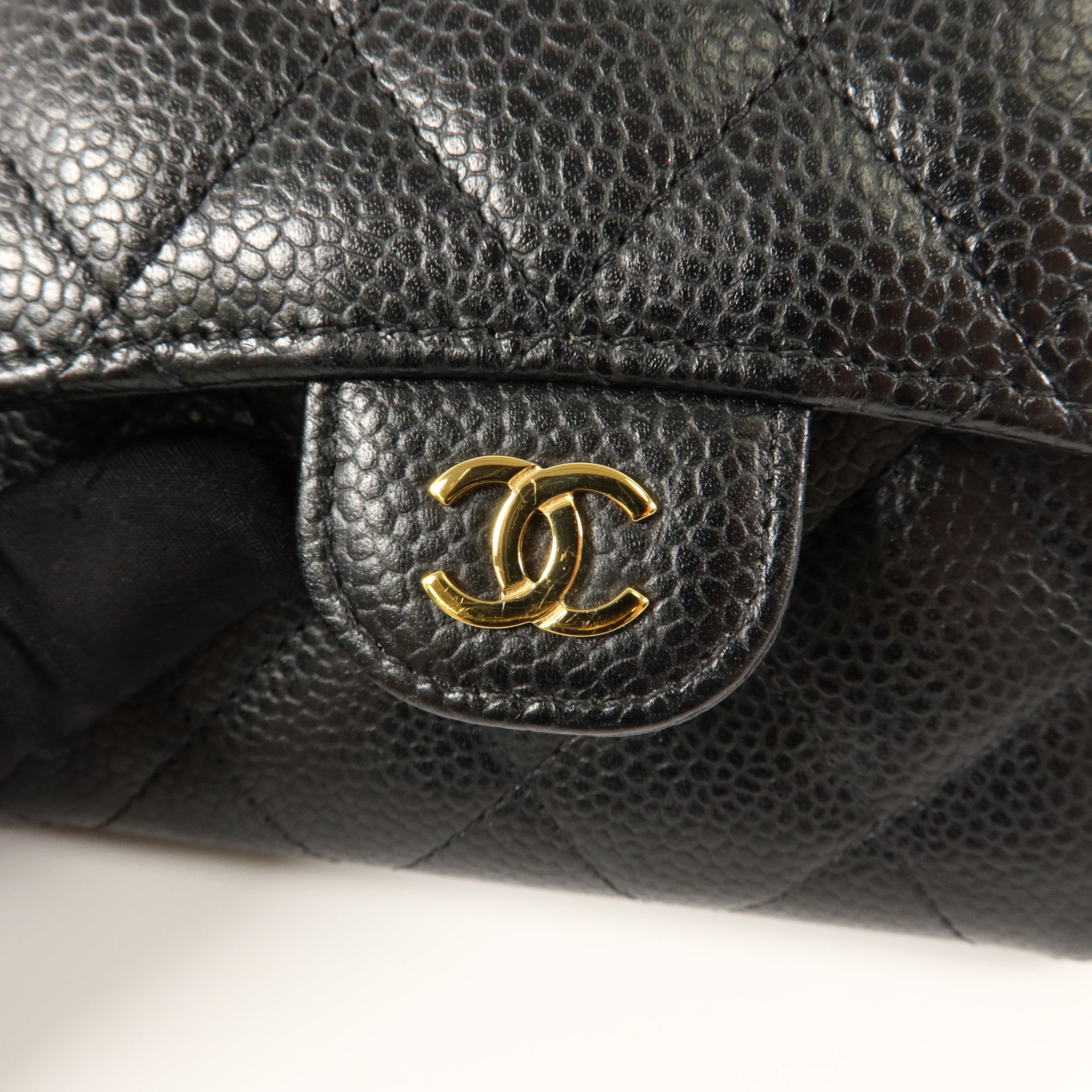CHANEL 牛皮皮革Classic Small Flap Wallet錢包