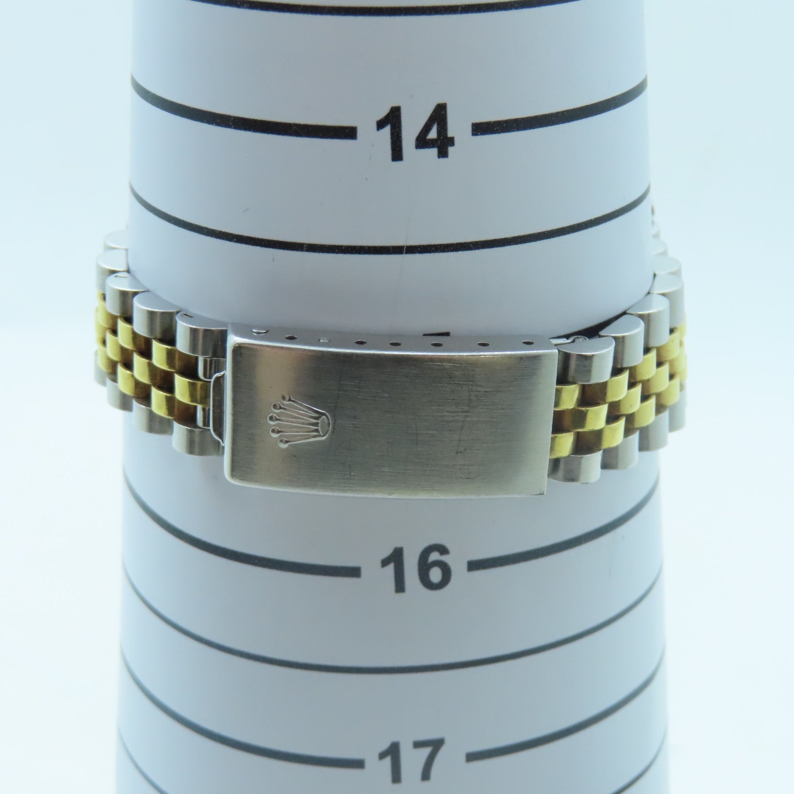 ROLEX Datejust 18K黃金/不鏽鋼手錶自動機芯金色