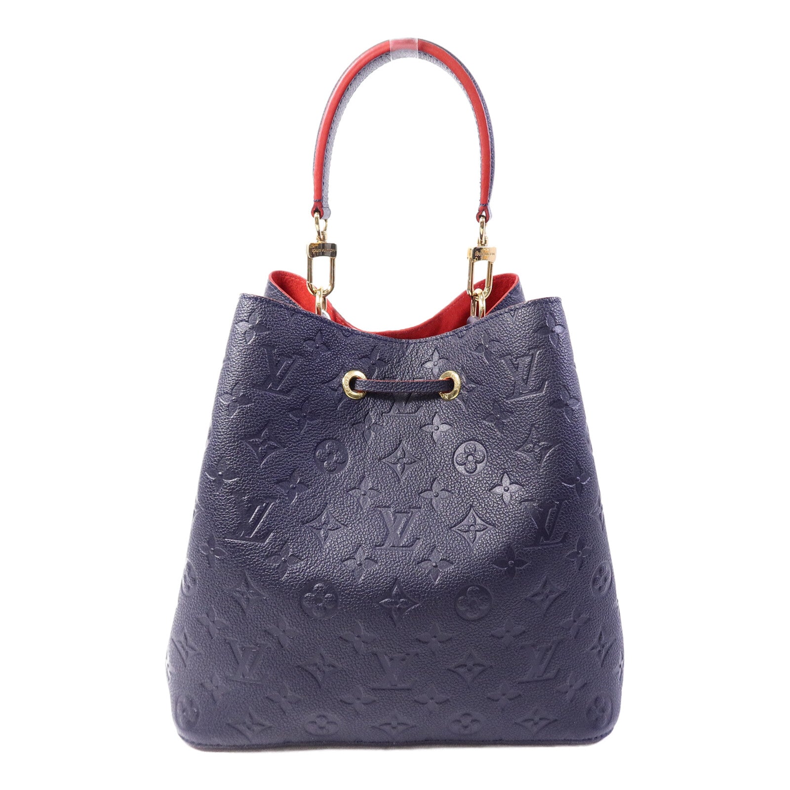 LOUIS VUITTON Monogram Empreinte Neo Noe MM手挽肩背兩用袋