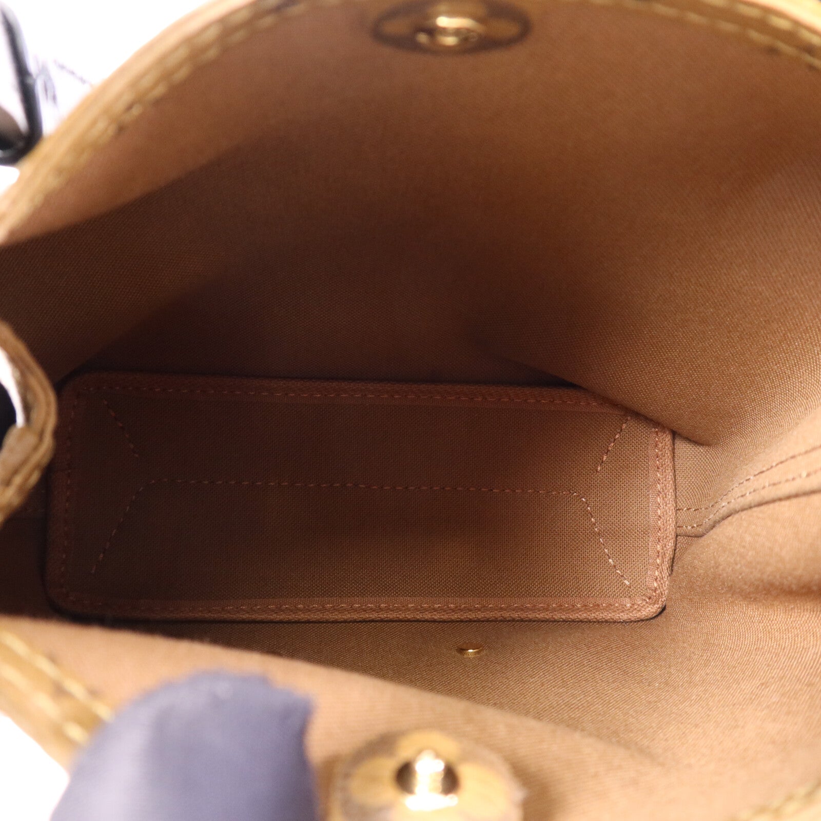 LOUIS VUITTON Monogram Reverse Atlantis BB金扣手挽肩背兩用袋