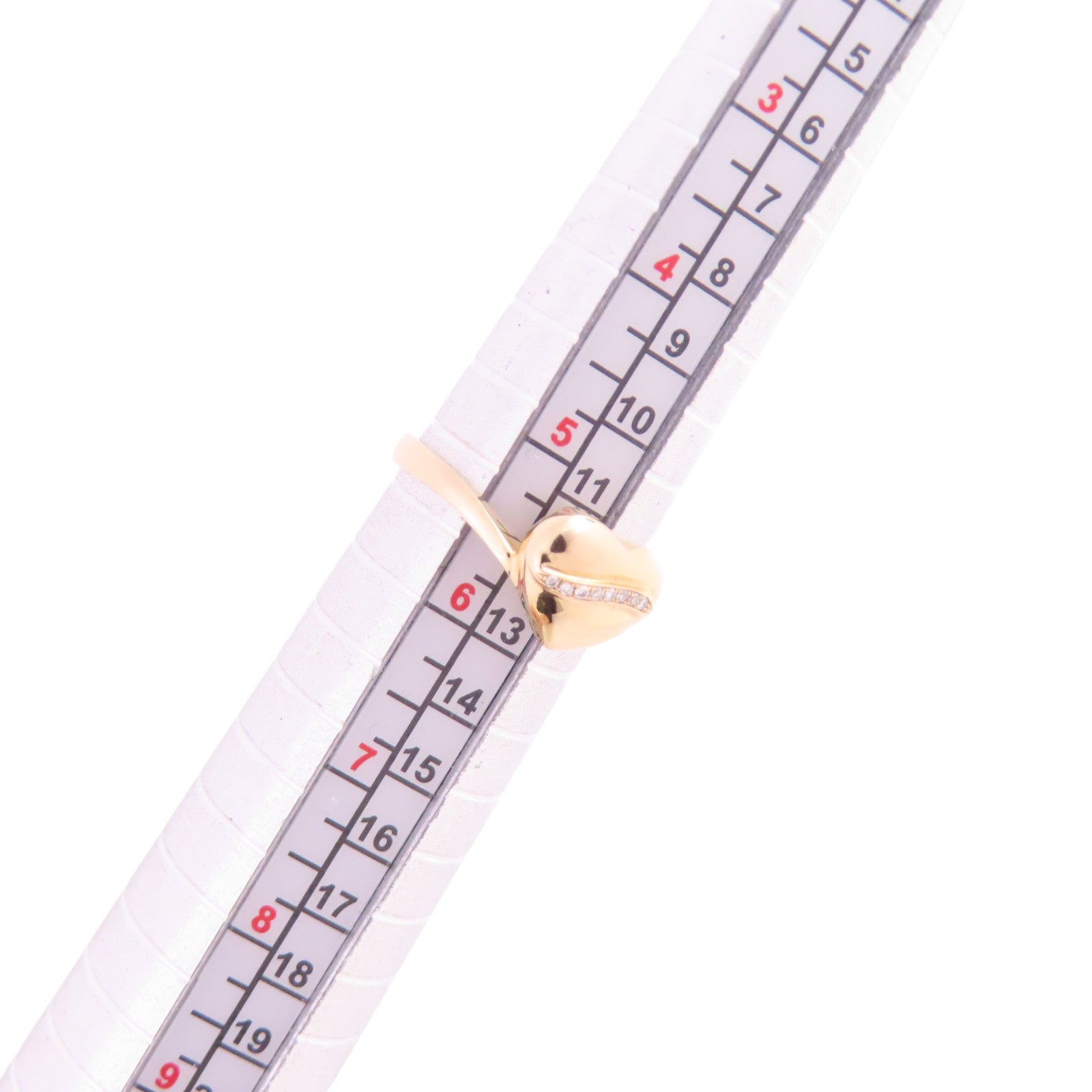 JEWELRY 18K玫瑰金/鑽石Diamond Ring戒指US#5.5