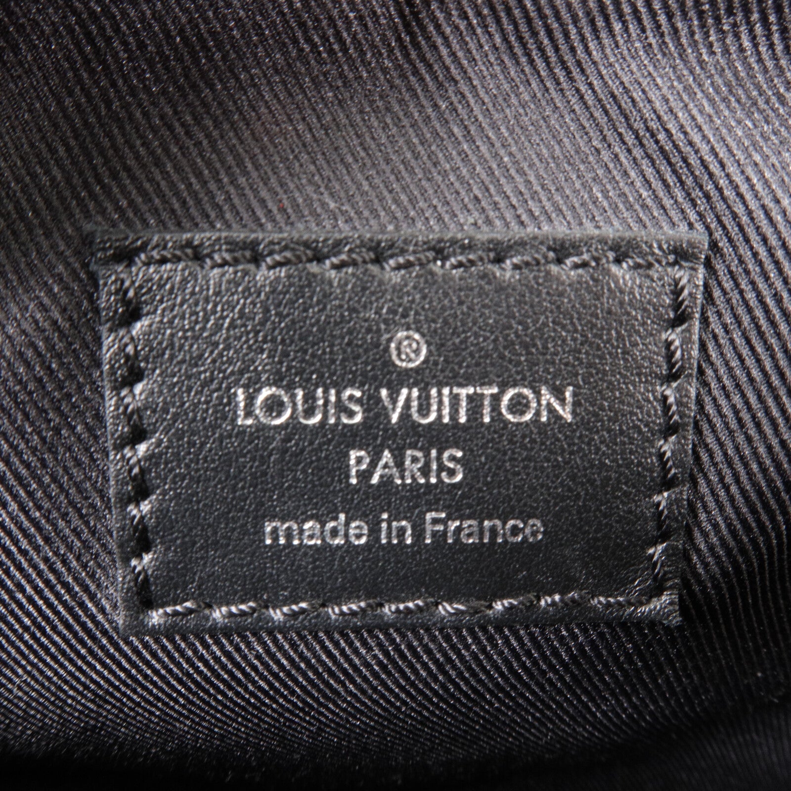 LOUIS VUITTON Monogram Eclipse Keepall XS手挽肩背兩用袋