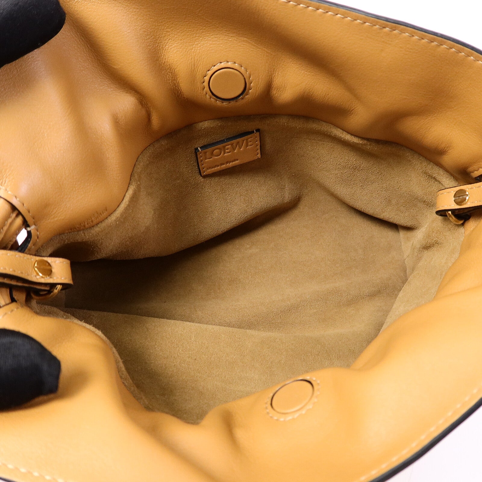 LOEWE 牛皮皮革Mini Flamenco肩背袋