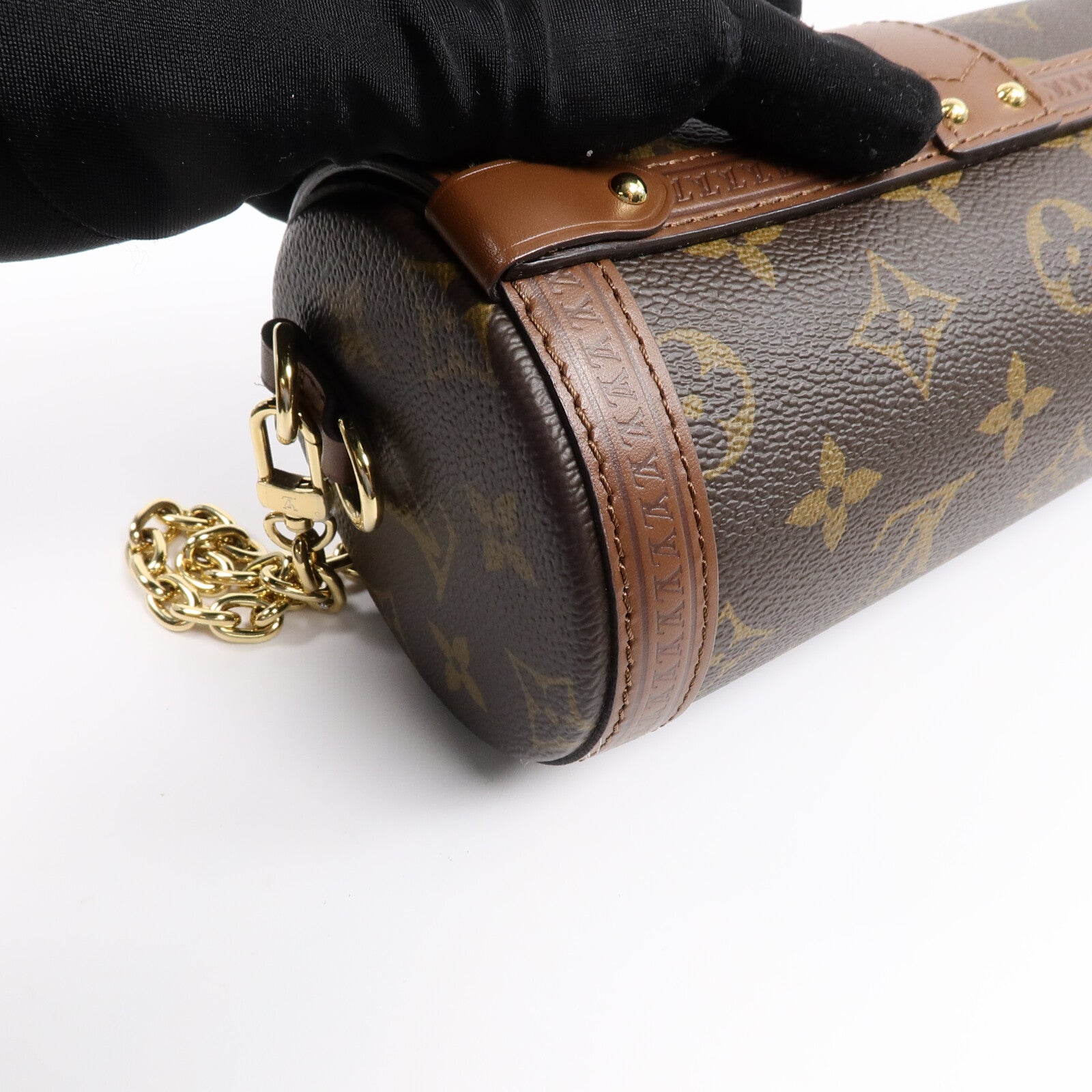 LOUIS VUITTON Monogram Papillon Trunk手挽肩背兩用袋